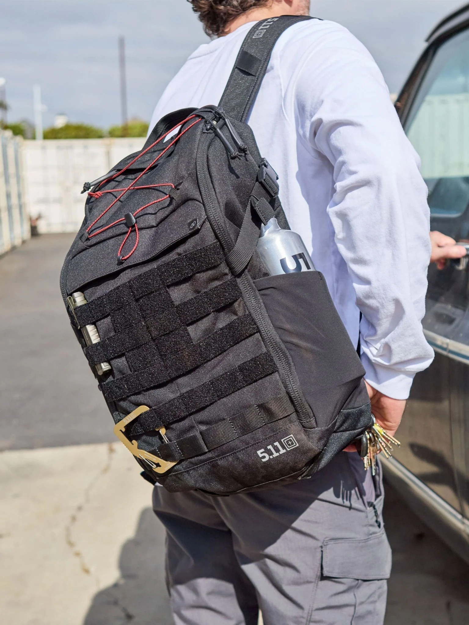 5.11 Tactical MVR 25L Backpack durable 900D construction DWR PU Coated - Image 11