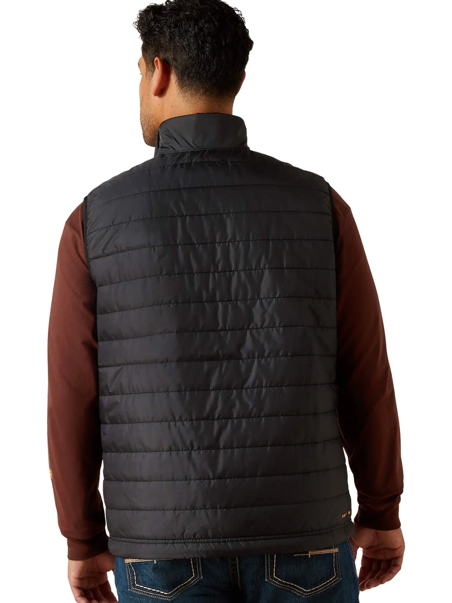 Ariat Mens Rebar Cordura Ripstop Lightweight Insulated Gilet / Vest / mens waistcoat - Image 2