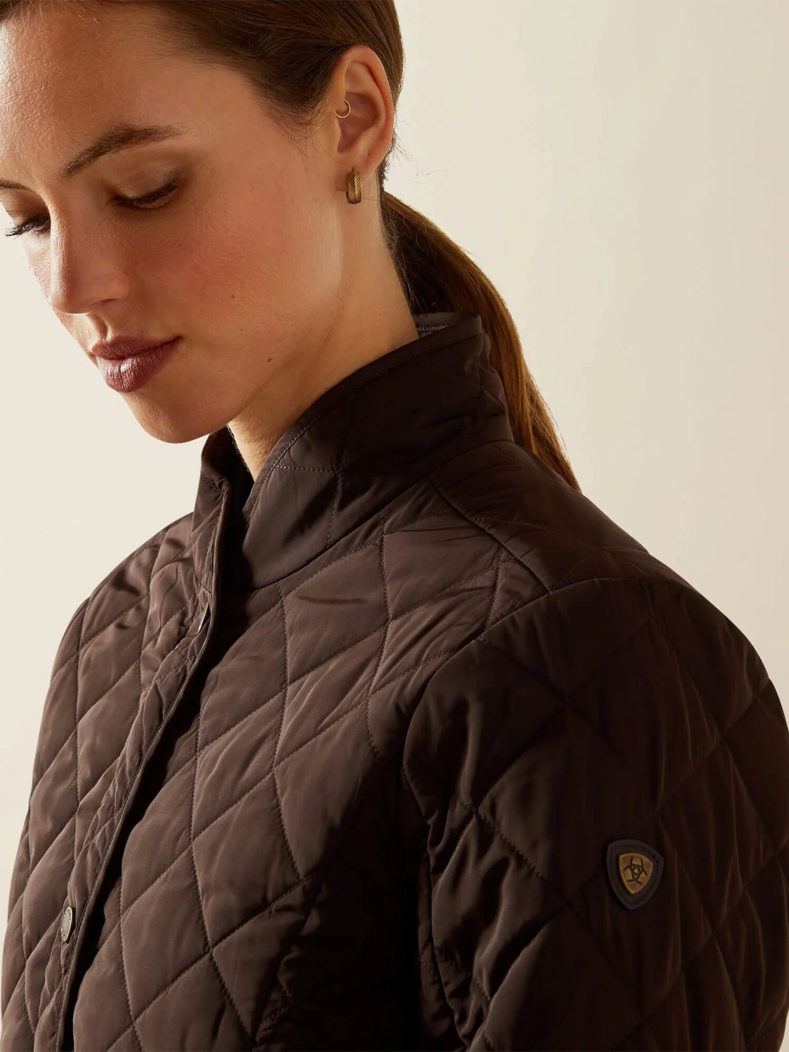 Ariat Woodside Quilted Insulated Ladies Jacket - Womens padded coat - Image 3