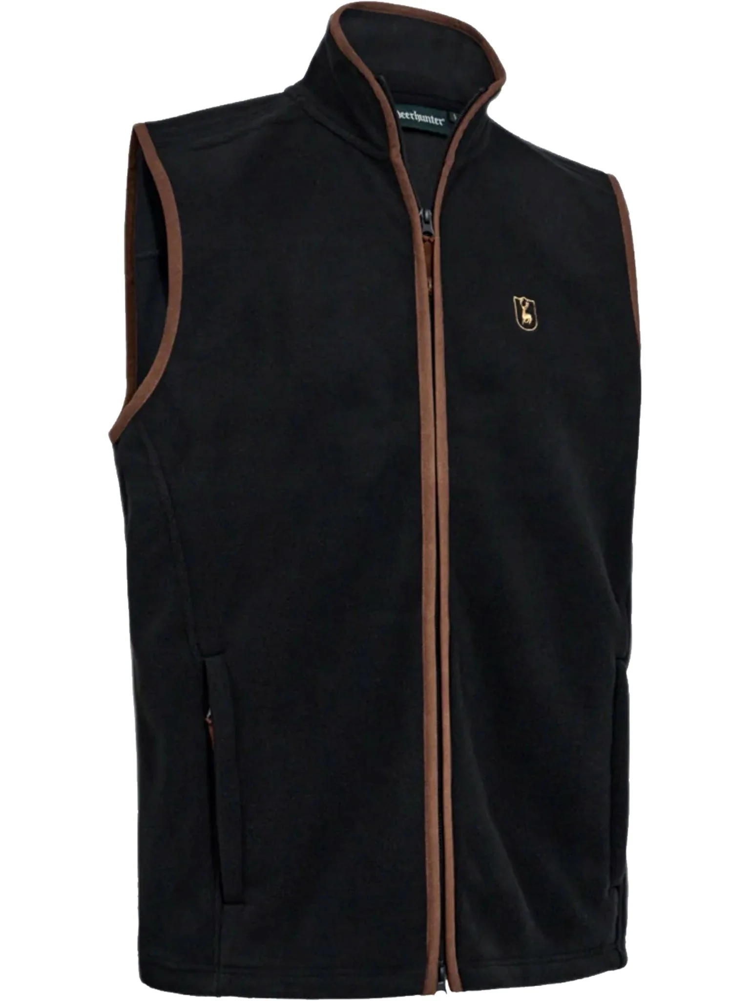 Deerhunter - Cumbria Fleece Mens Gilet - mans bodywarmer / Waistcoat with pockets