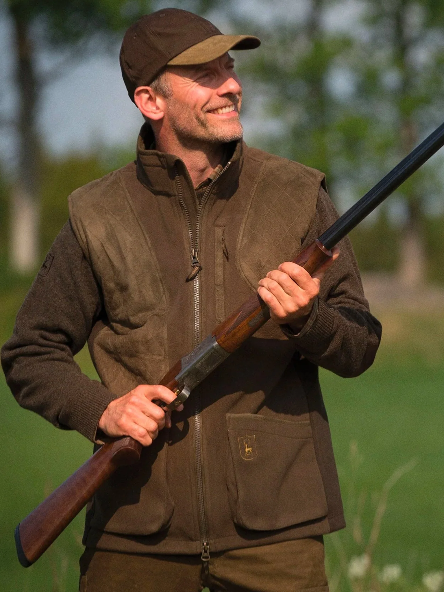 Deerhunter Gamekeeper Shooting Waistcoat Gilet - Waterproof, Windproof & Breathable bodywarmer - Image 3