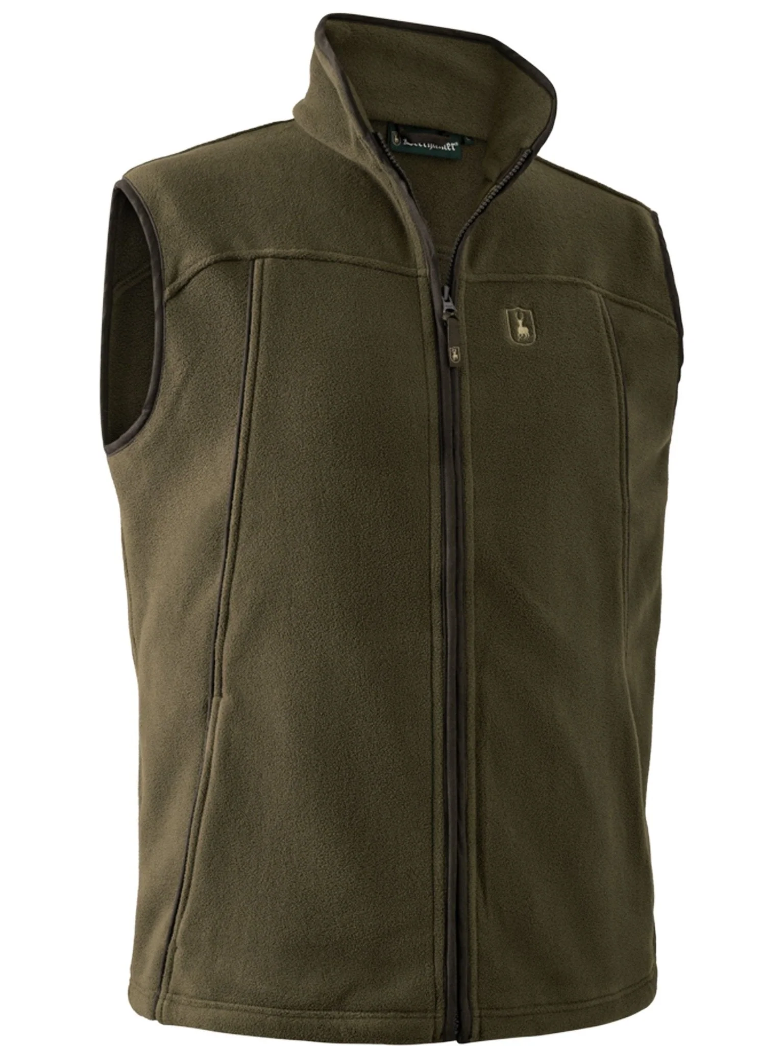 Deerhunter - Mens Fleece gilet / waistcoat - mens Eagle Fleece Gilet 320gram stretch with pockets.