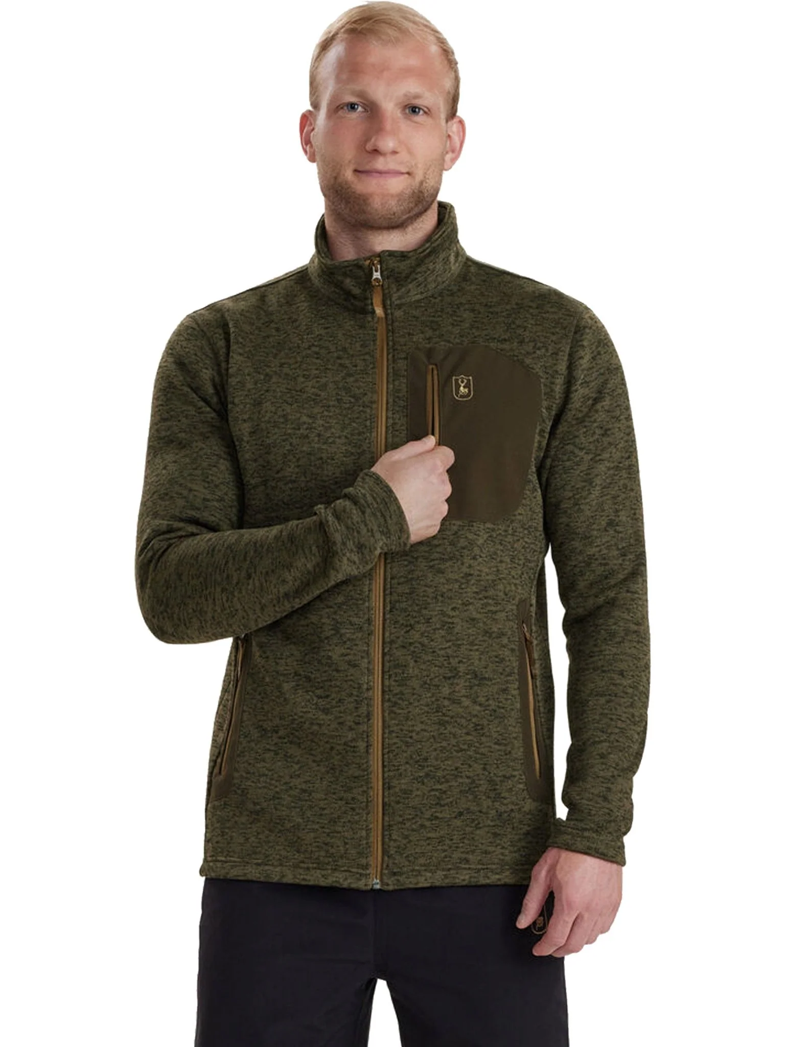 Deerhunter - Sarek Mens Knitted Jacket - Image 5