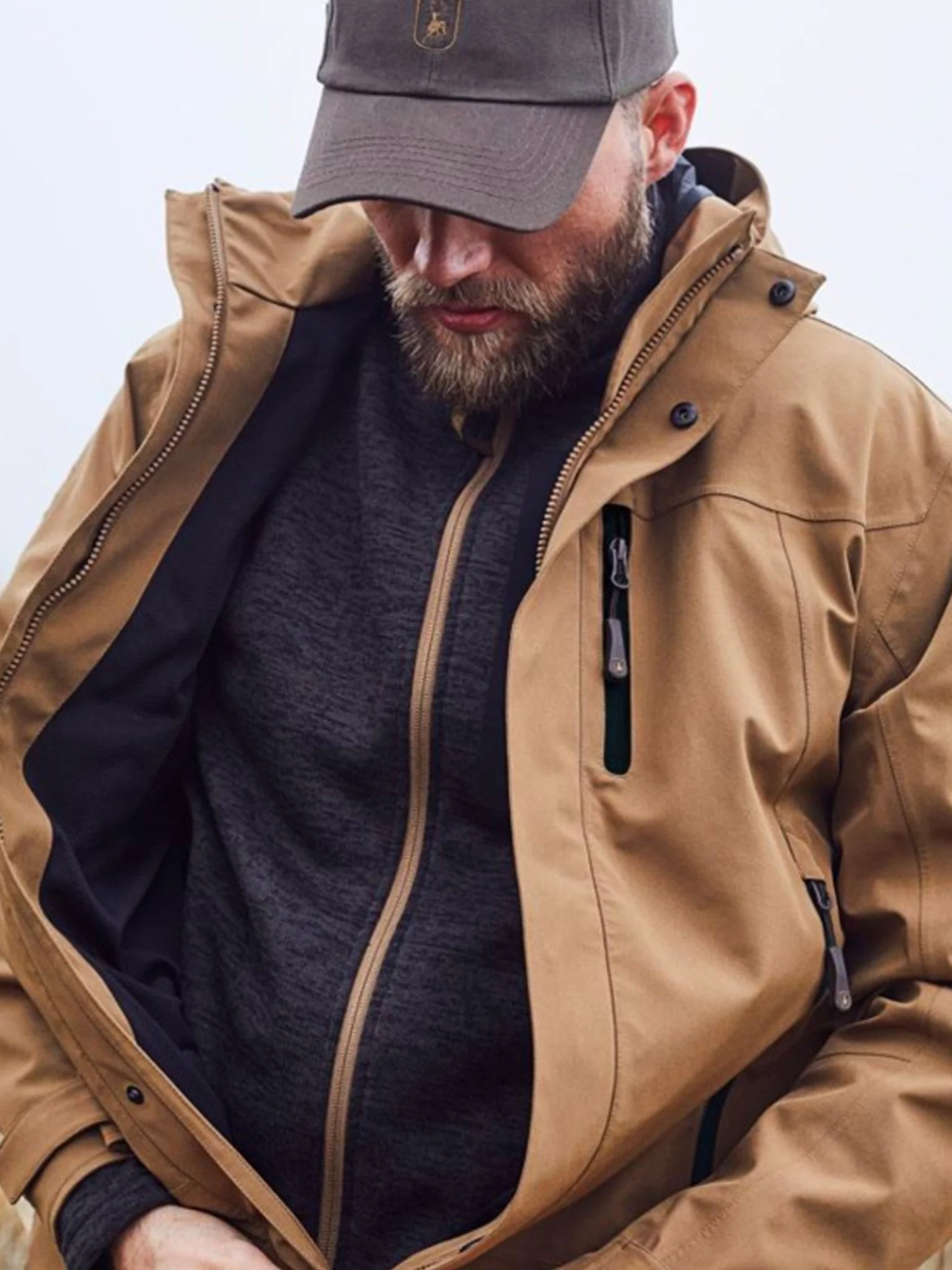 Deerhunter - Sarek Mens Knitted Jacket - Image 6