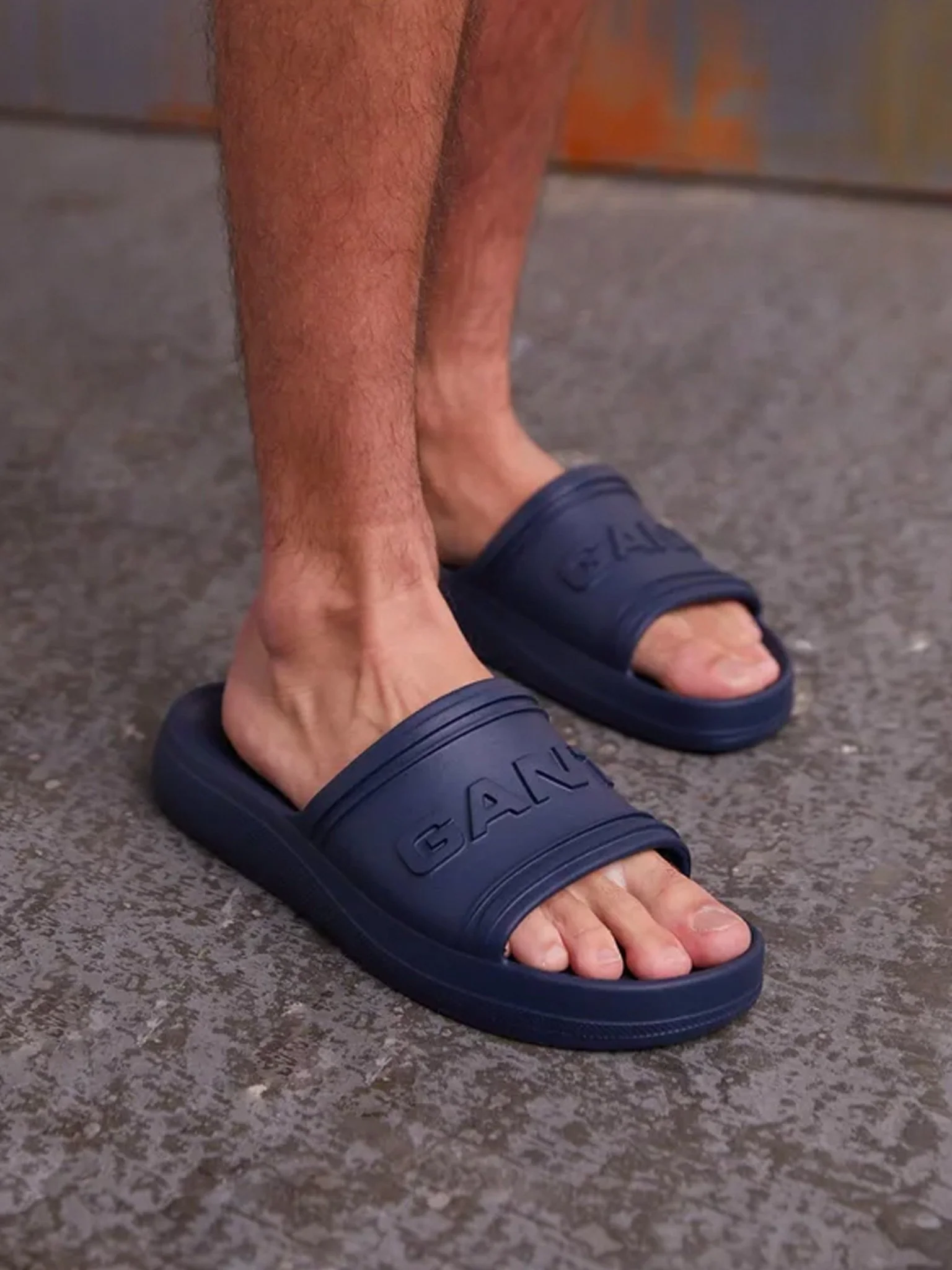 GANT - sports slide / Sandal - Gant Jaxter mens premium Slides / flip flop - Image 9