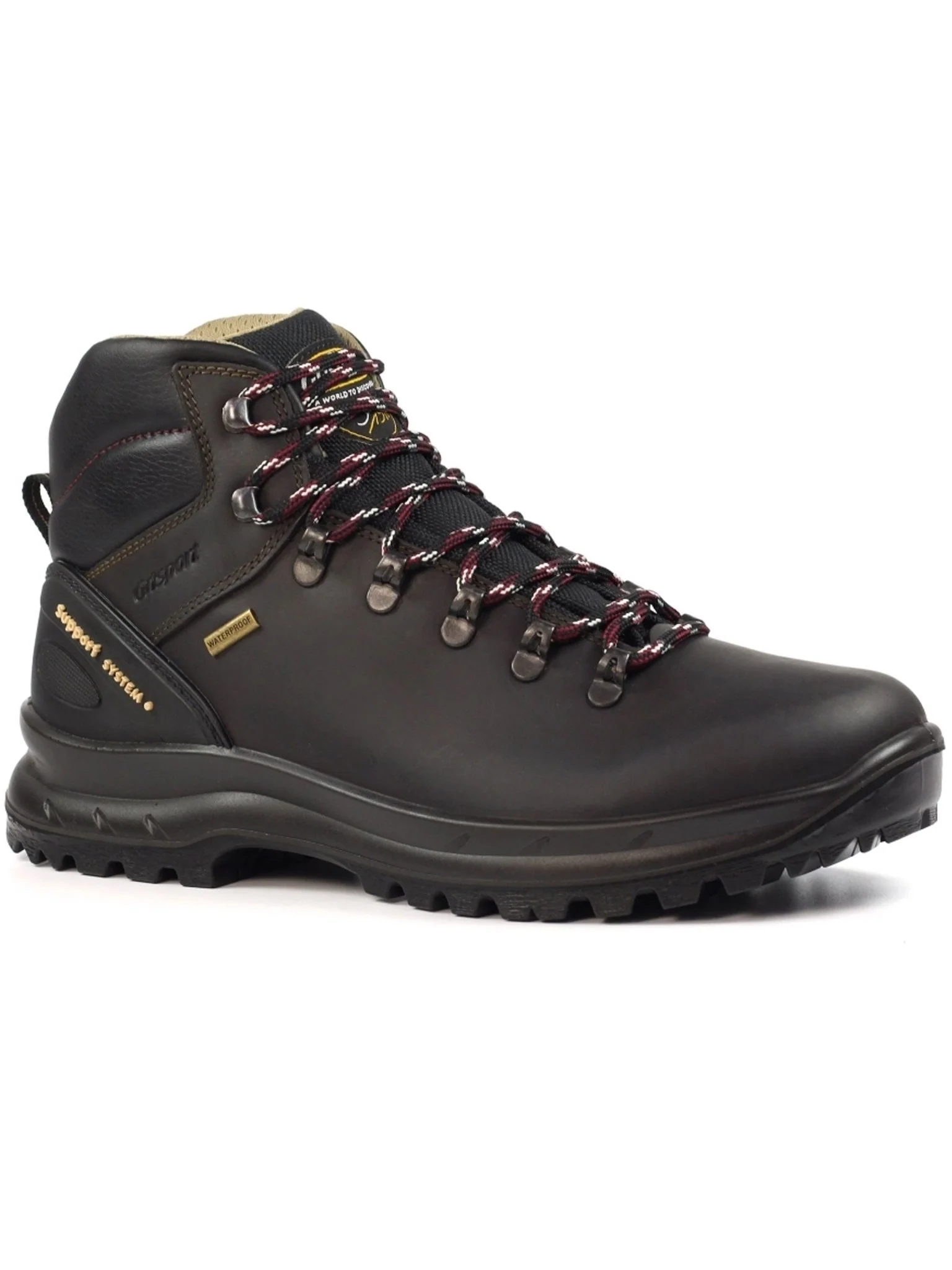 GriSport Tornado Leather Waterproof Boot with Vibram Sole