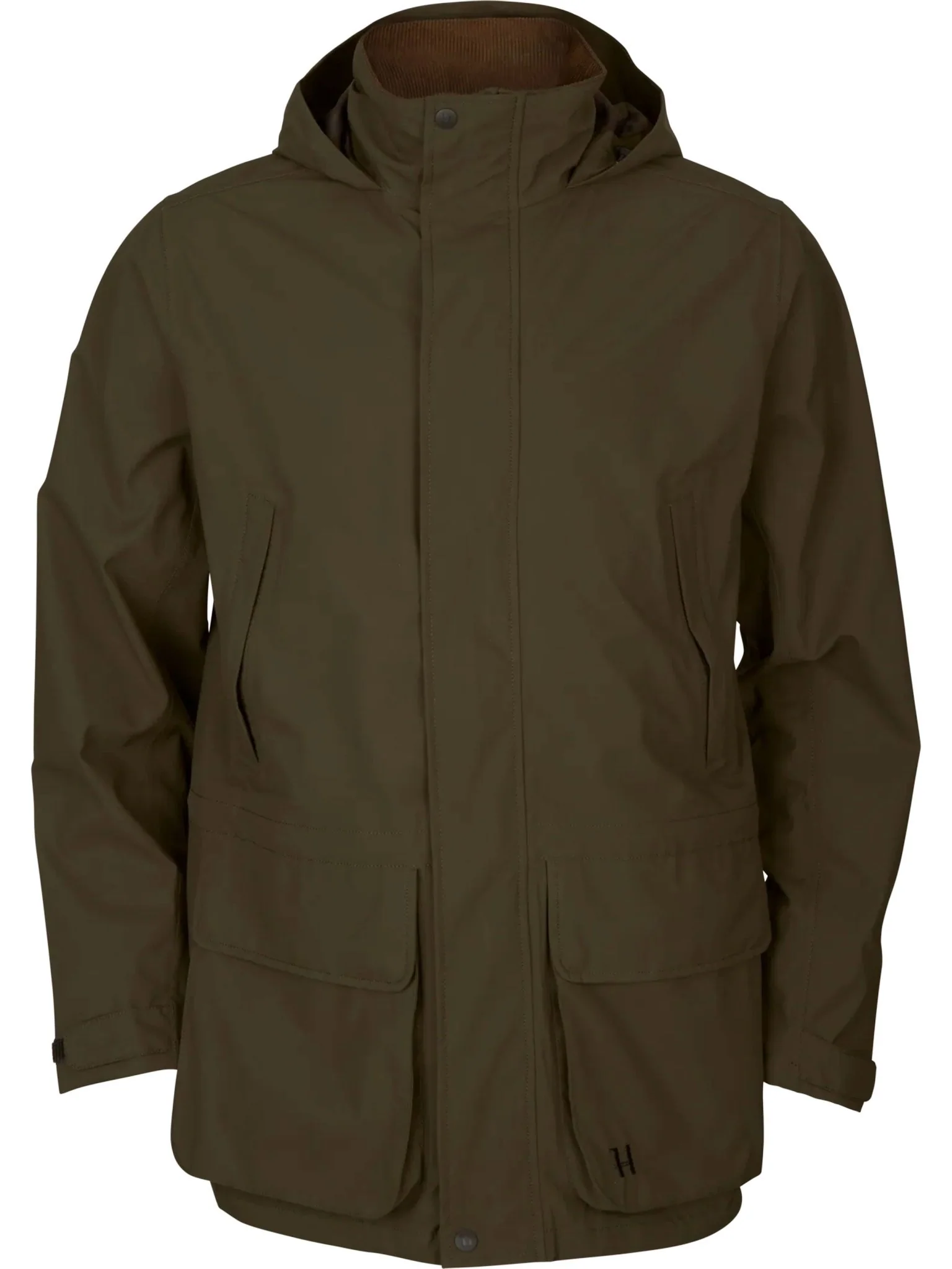 Harkila Orton tech HWS Waterproof mens jacket / Coat with packable hood