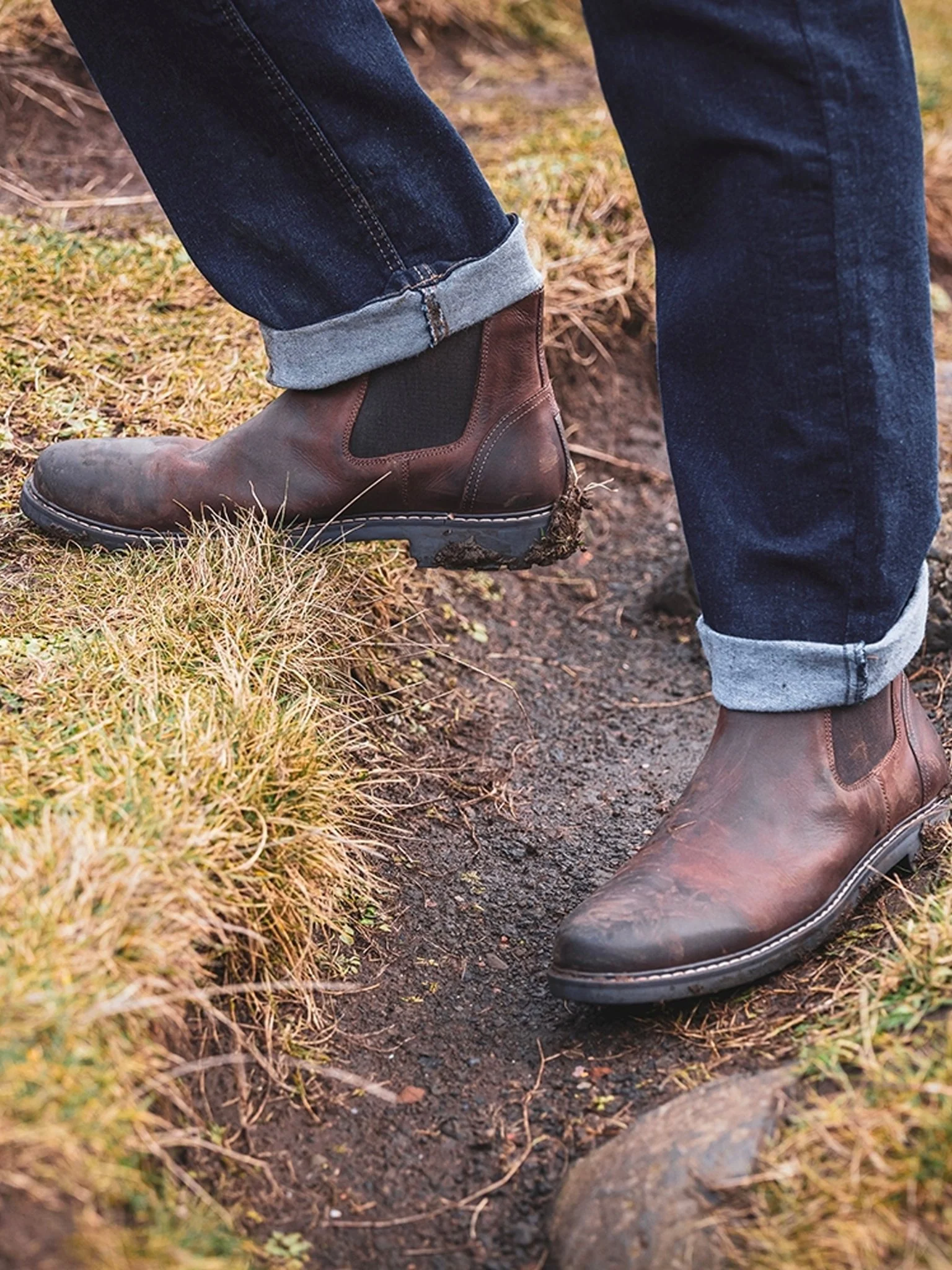 Hoggs of Fife Mens Chelsea Boot / Dealer Boot - Banff Country Classic - Image 5