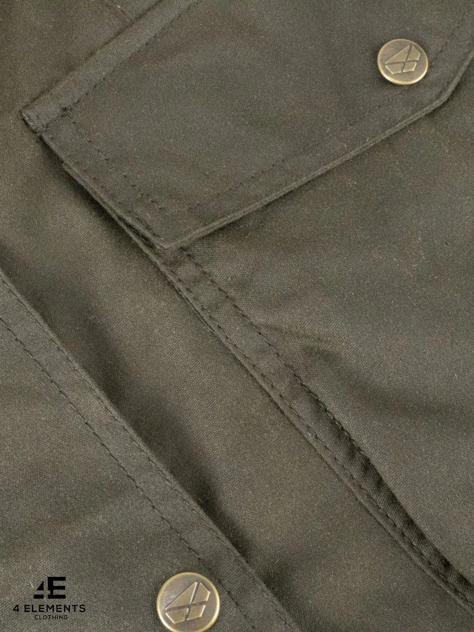 Hoggs of Fife Ladies Waterproof Wax Jacket / Caledonia Ladies Waxed Coat - Image 4