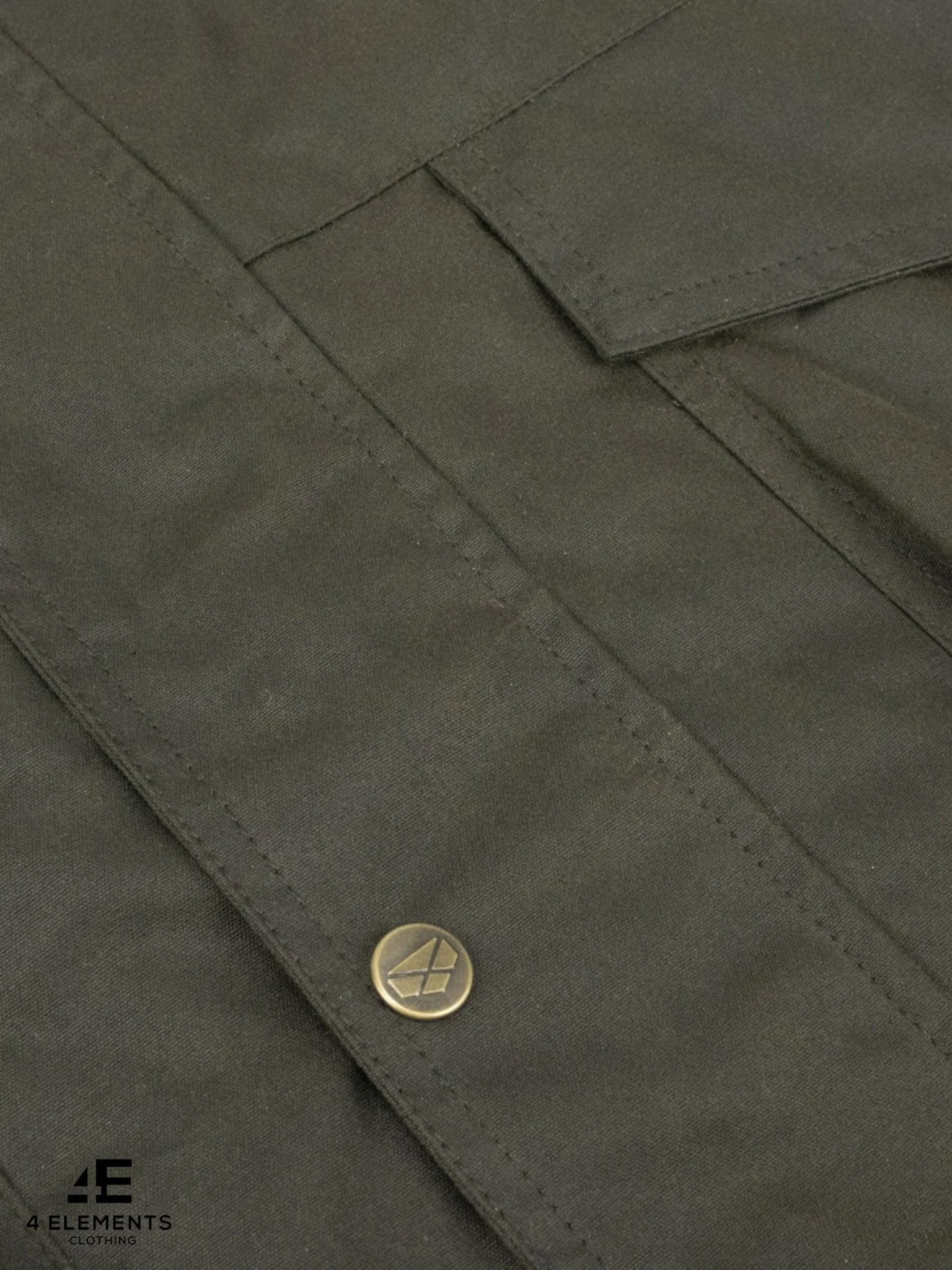 Hoggs of Fife Mens Waterproof Wax Jacket / Caledonia Halley Stevenson Waxed coat for men - Image 3