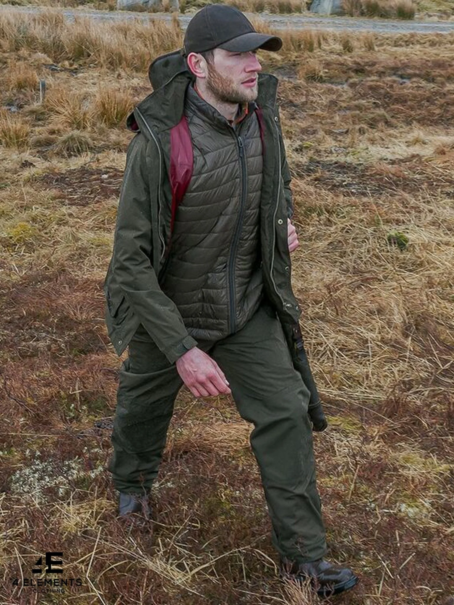 Hoggs of Fife Mens Waterproof Trousers Culloden lightweight waterproof over trouser - Image 3
