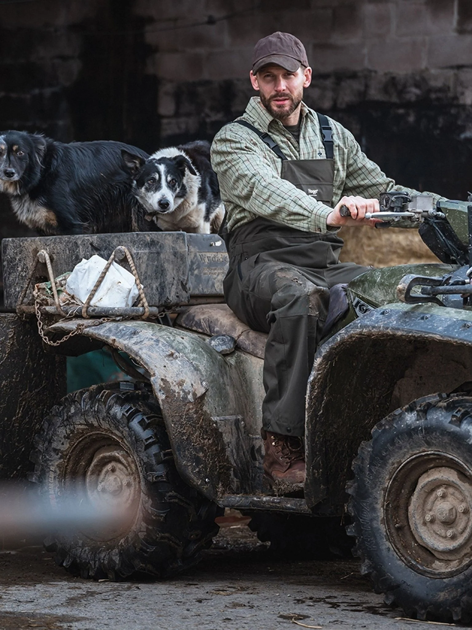 Hoggs of Fife Green King II Waterproof Bib & Brace - Ripstop reinforced EN343 rated 3:3 - Image 4