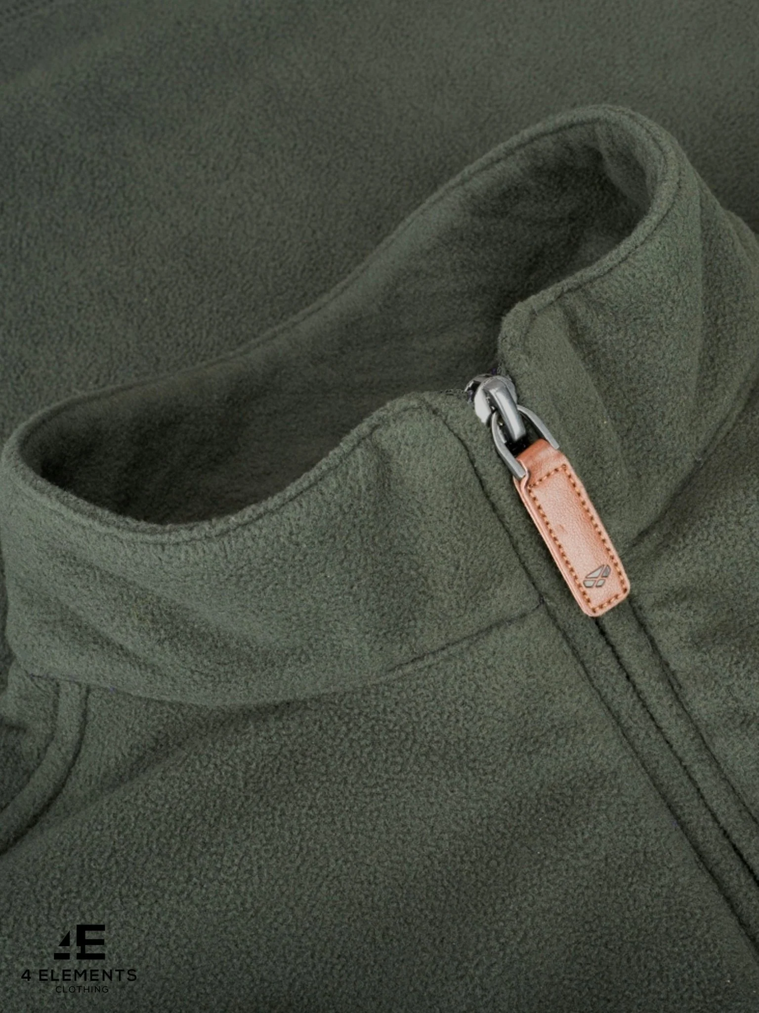 Hoggs of Fife Mens Jumper / Mens pullover Islander 1/4 Zip Micro fleece Shirt - Image 7