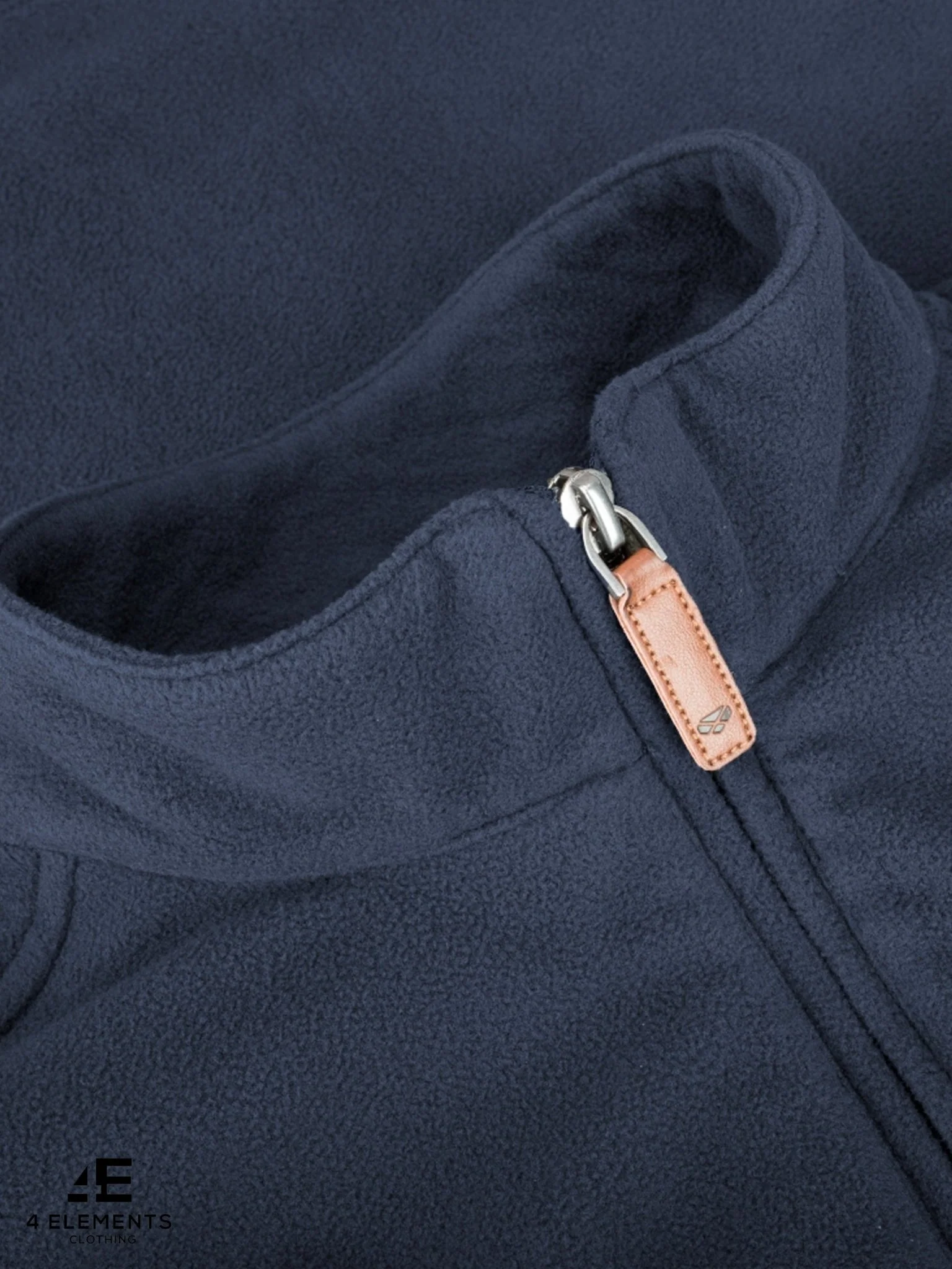 Hoggs of Fife Mens Jumper / Mens pullover Islander 1/4 Zip Micro fleece Shirt - Image 8
