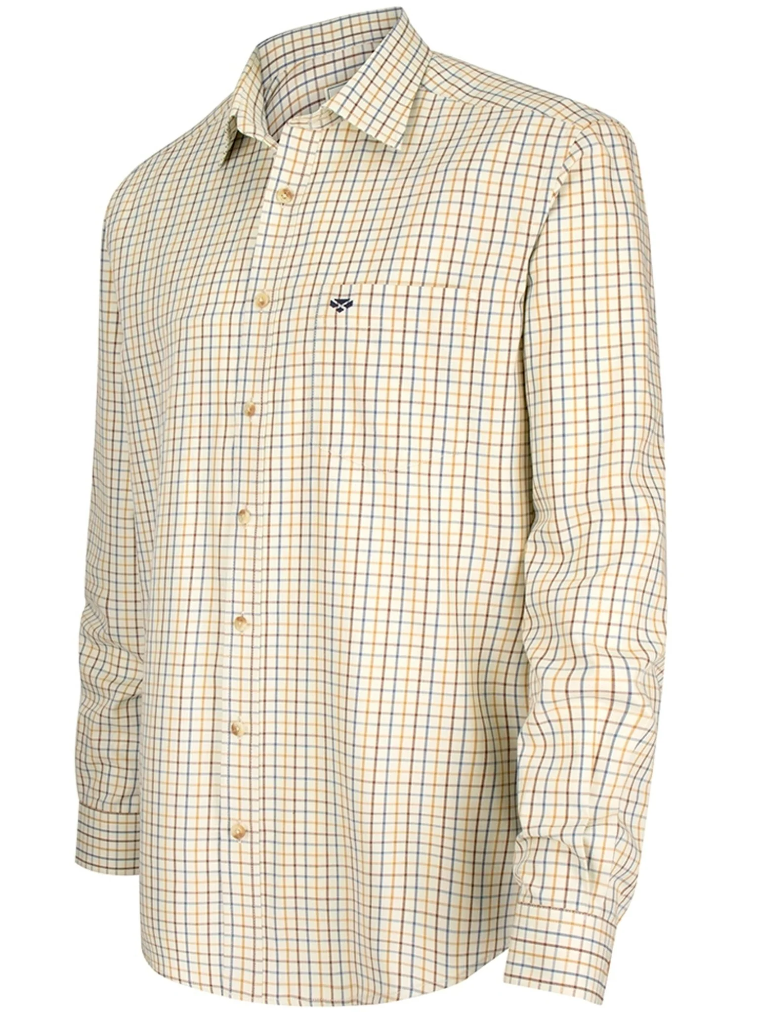 Hoggs of Fife Mens Shirt / Long sleeve check shirt - country casual style - Inverness shirt - Image 3