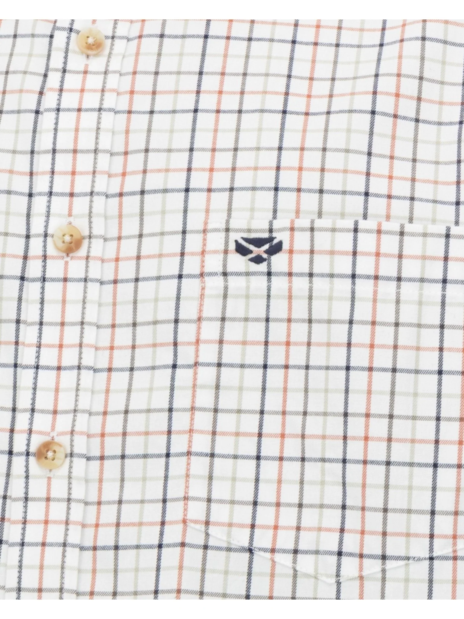 Hoggs of Fife Mens Shirt / Long sleeve check shirt - country casual style - Inverness shirt - Image 6
