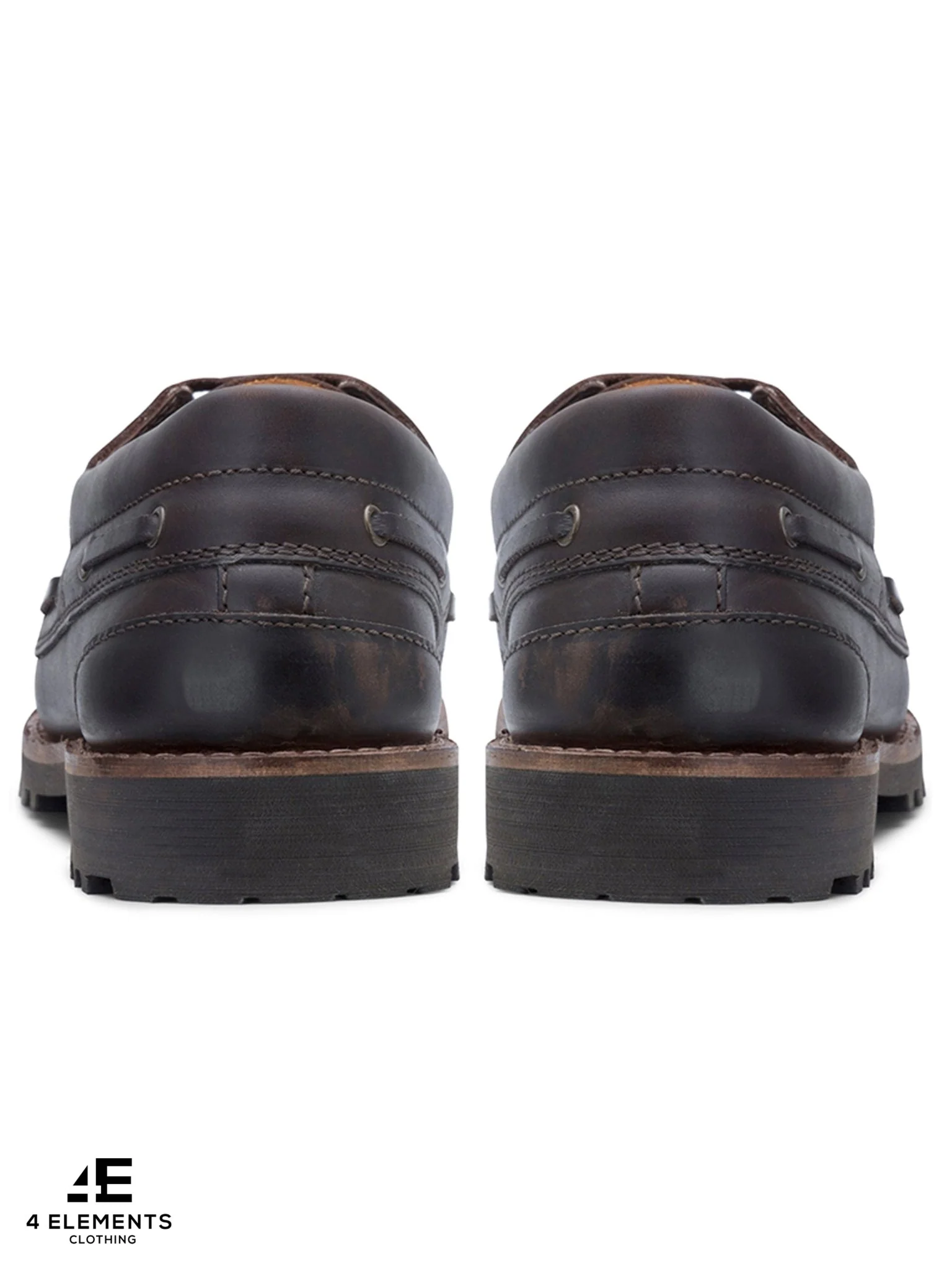 Hoggs of Fife Boat Shoe with lugged country sole / Moccasin style Kintyre Country shoes - Image 4