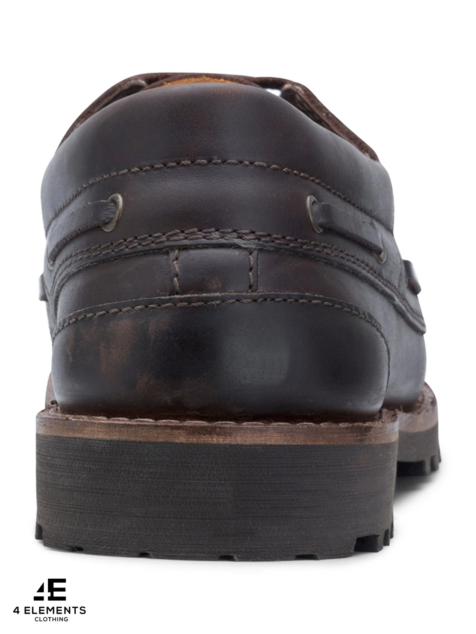 Hoggs of Fife Boat Shoe with lugged country sole / Moccasin style Kintyre Country shoes - Image 5