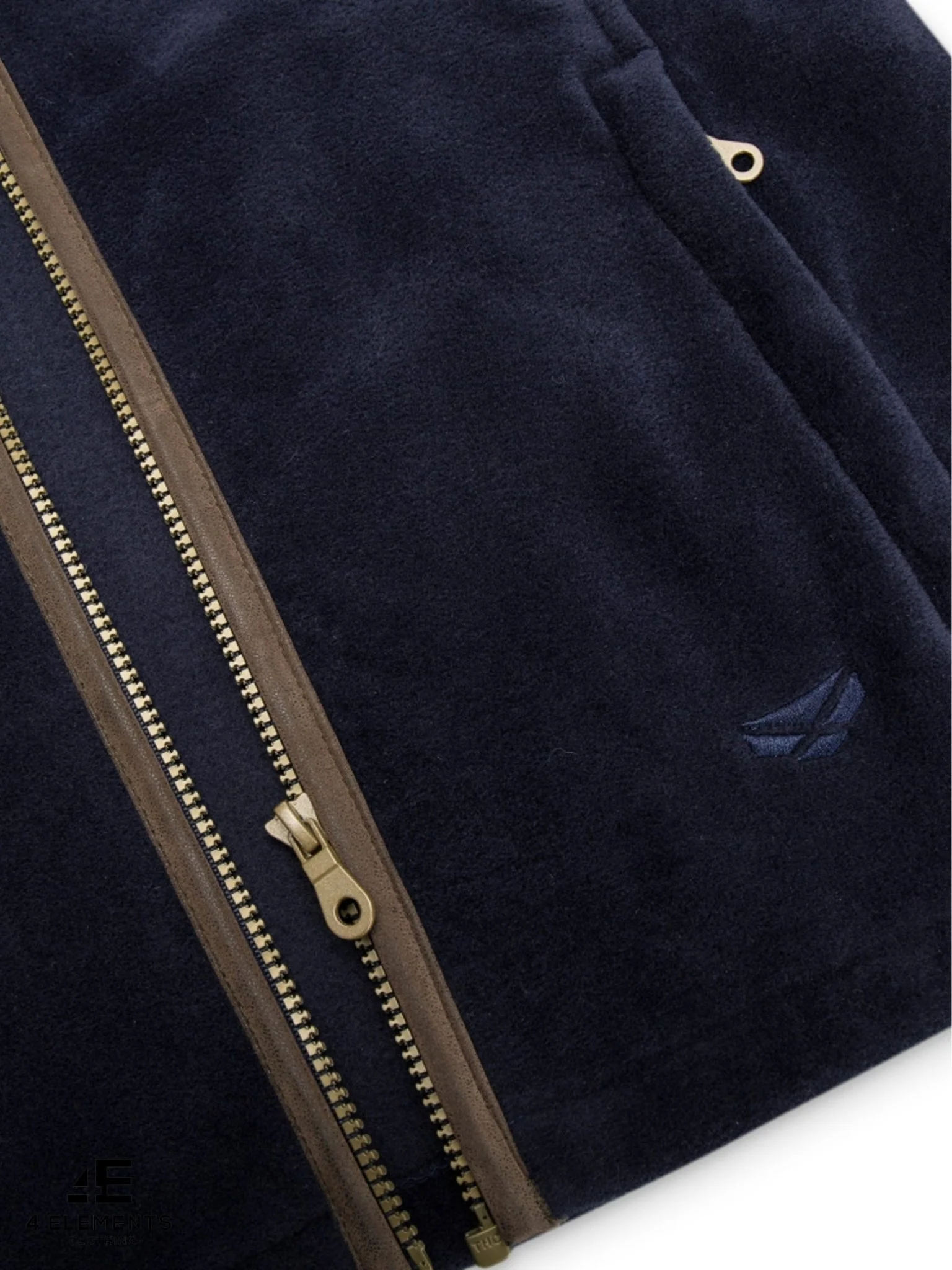 Hoggs of Fife Ladies Stenton Fleece Jacket / Womens Fleece Coat - Image 4