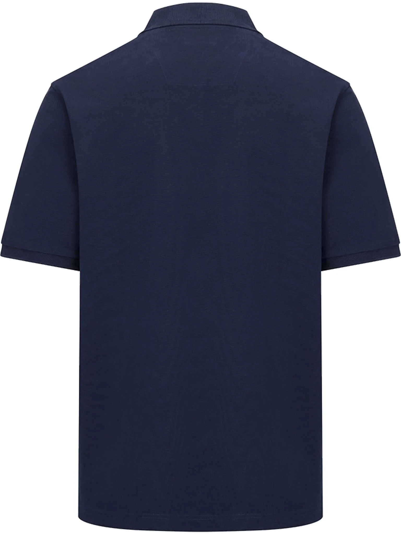 Hoggs of Fife Mens Pique Polo Shirt 100% Cotton Block colour (Stewart) - Image 2