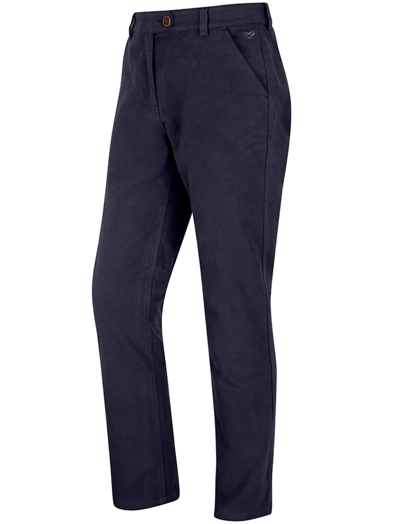 Hoggs of Fife Moleskin Trousers Mens / country woven Cotton casual Trousers - Monarch II - Image 2