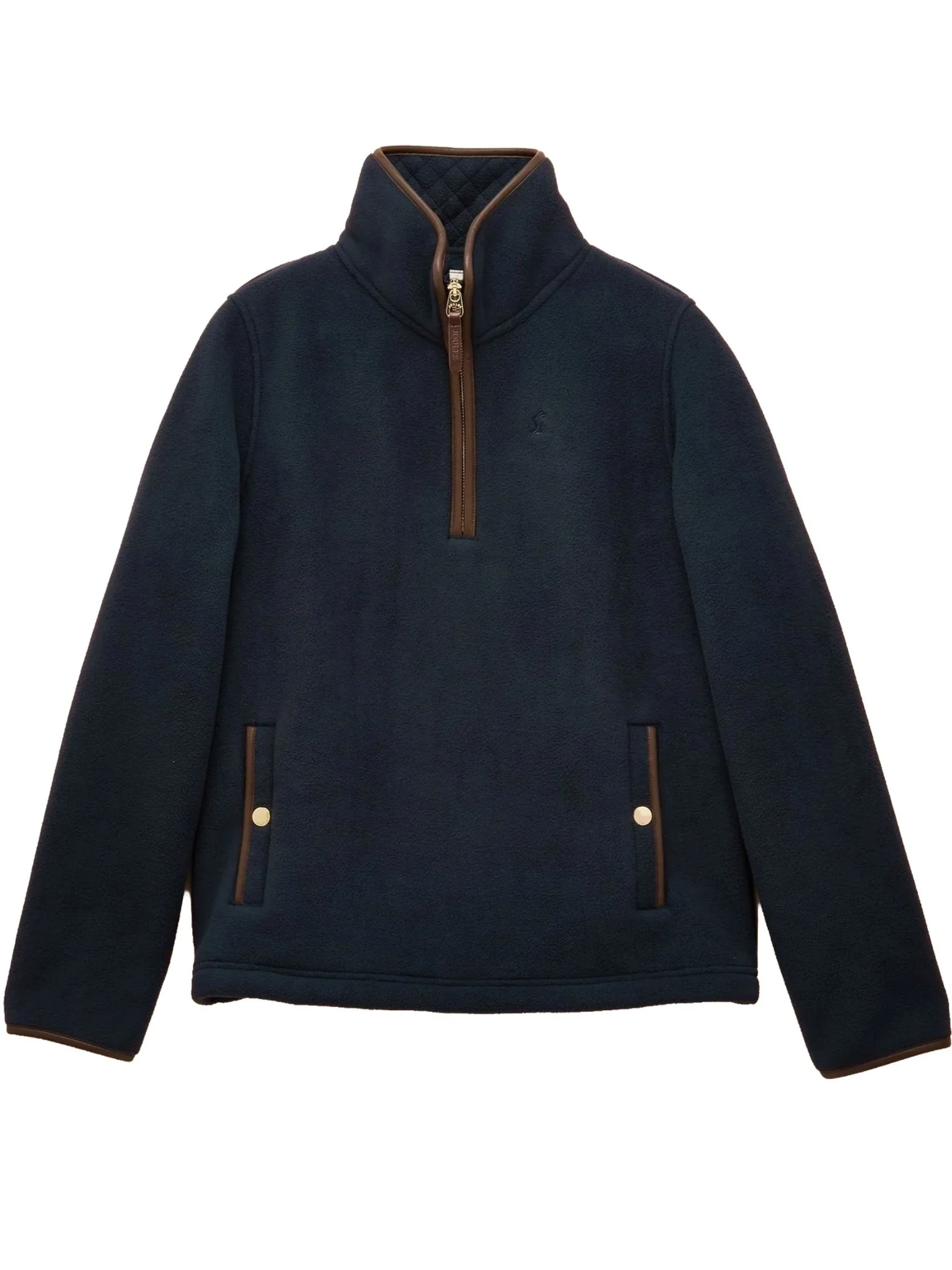 Joules Heritage womens 1/4 Zip - Ladies fleece quarter zip with pockets - Image 2