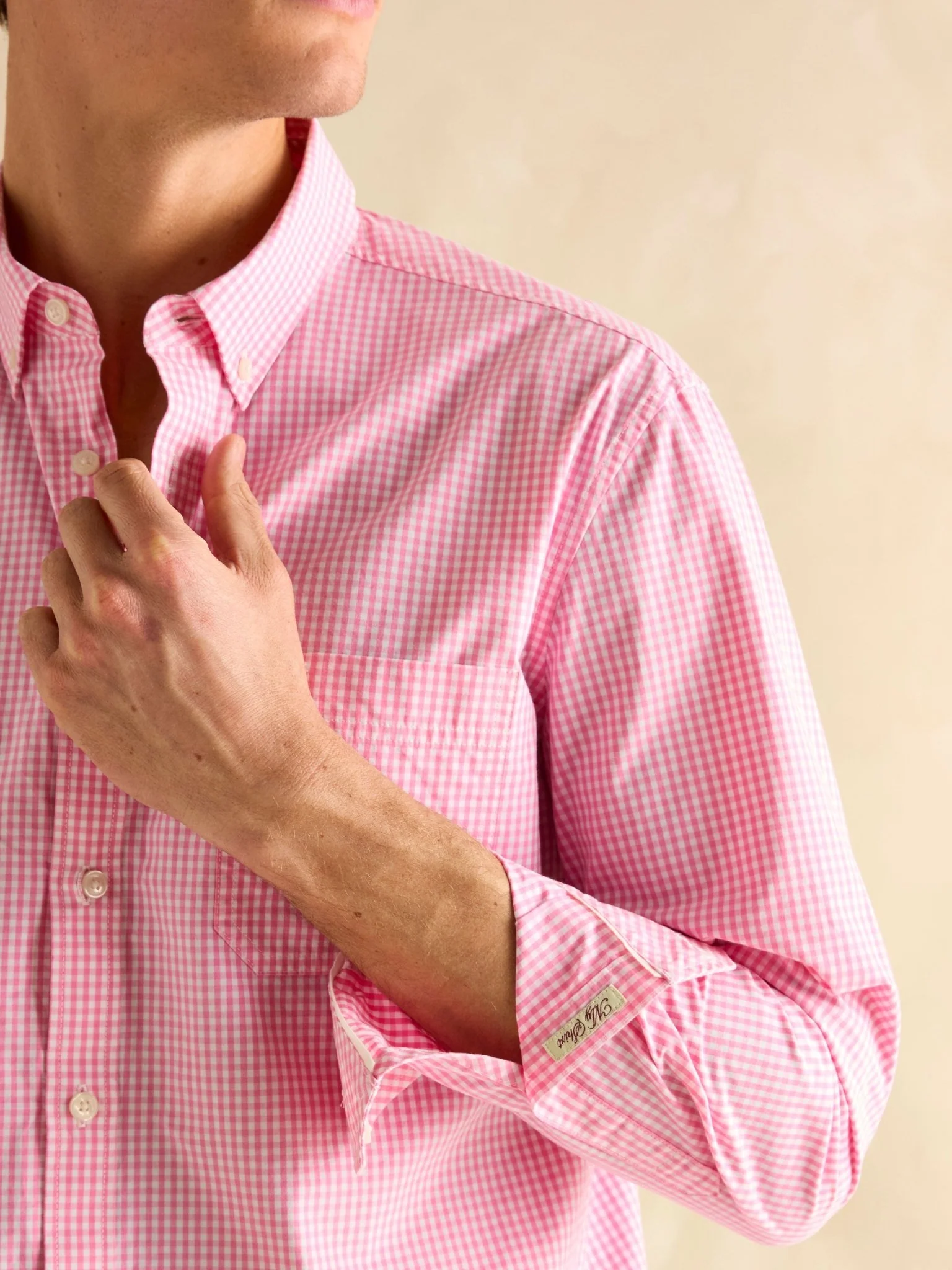 Joules - Joules Abbott Long sleeve Mens Shirt / Mens Check Cotton shirt - Image 2