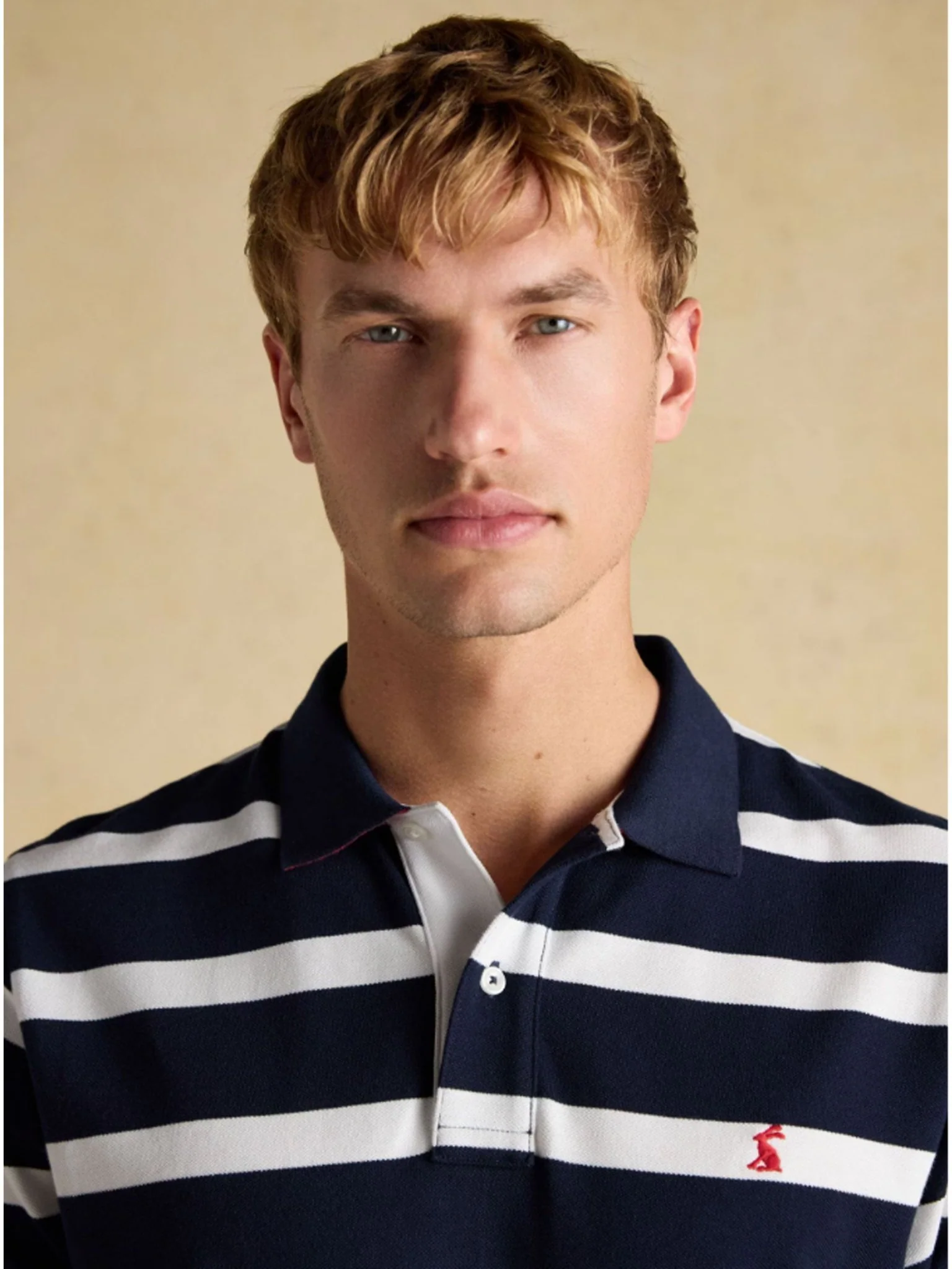 Joules - Joules Filbert Striped Cotton Pique Polo Shirt / Mens Polo Shirt - Image 4