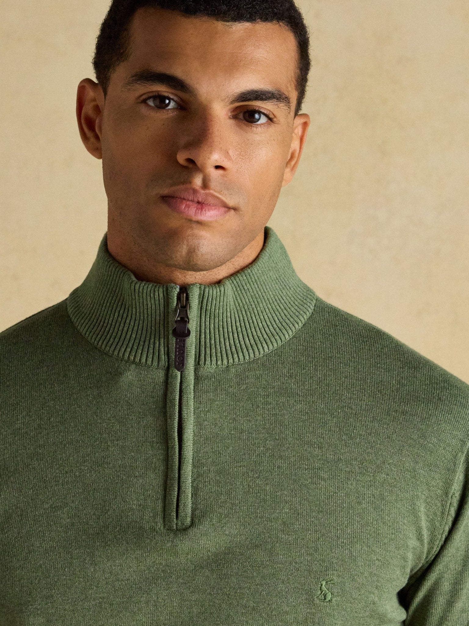Joules Hillside Mens Jumper - 1/4 Zip / Pullover /Sweater - 100% Cotton - Image 8