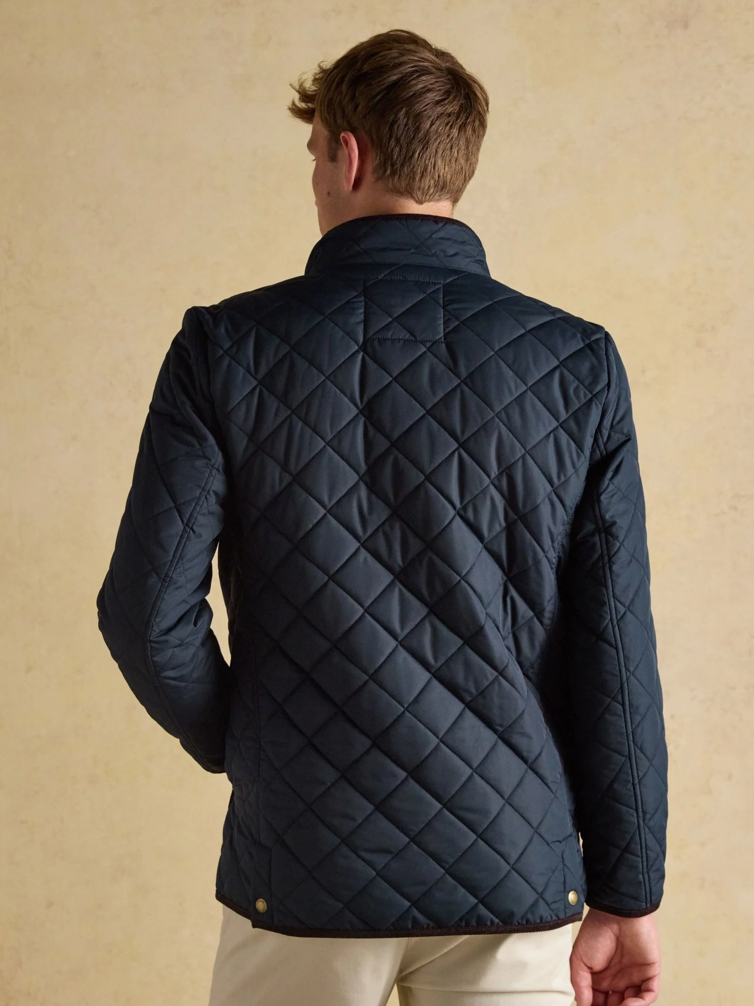 Joules - Joules Maynard Mens Jacket quilted fleece lined coat - Image 4