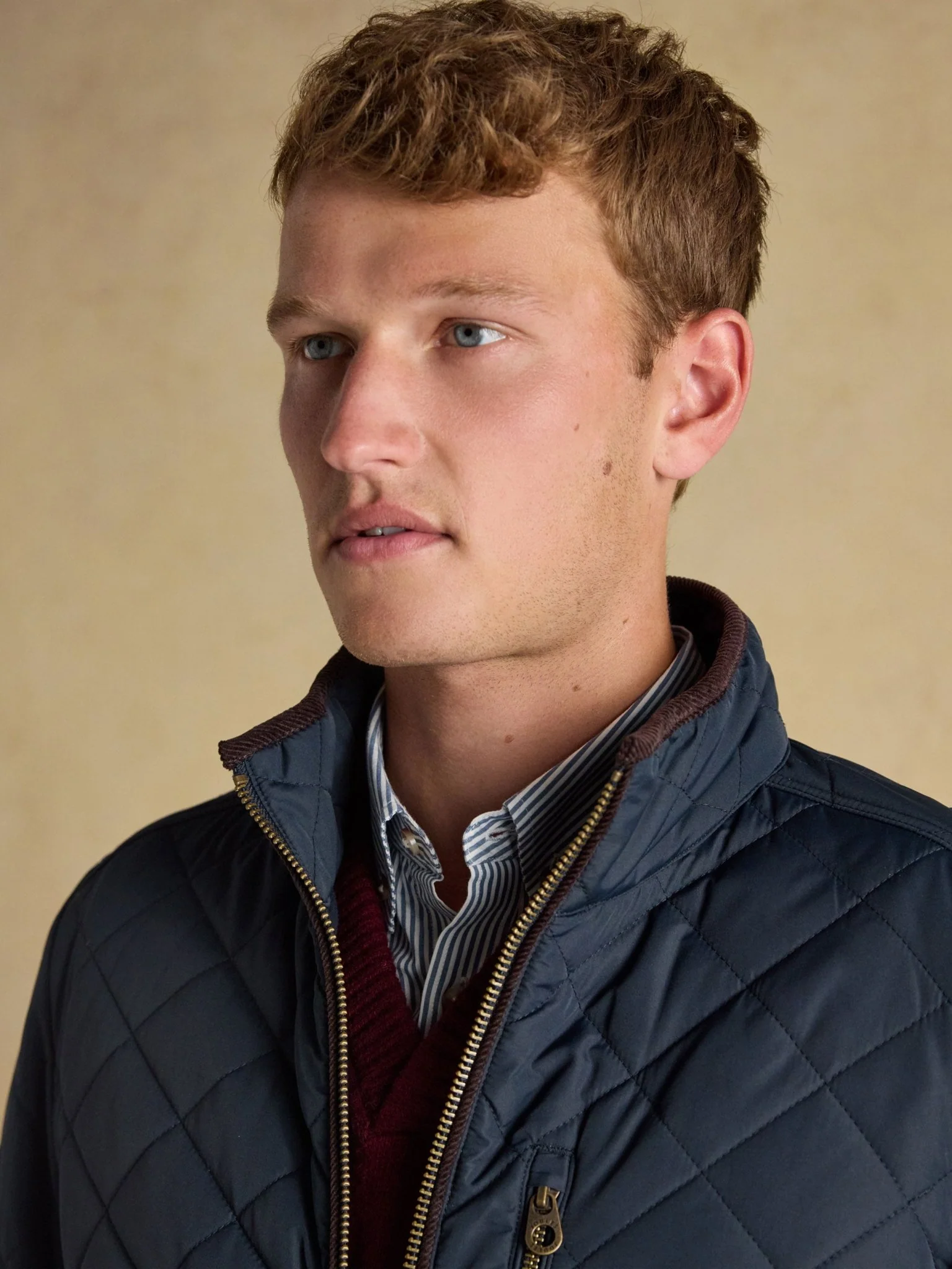 Joules - Joules Maynard Mens Jacket quilted fleece lined coat - Image 7