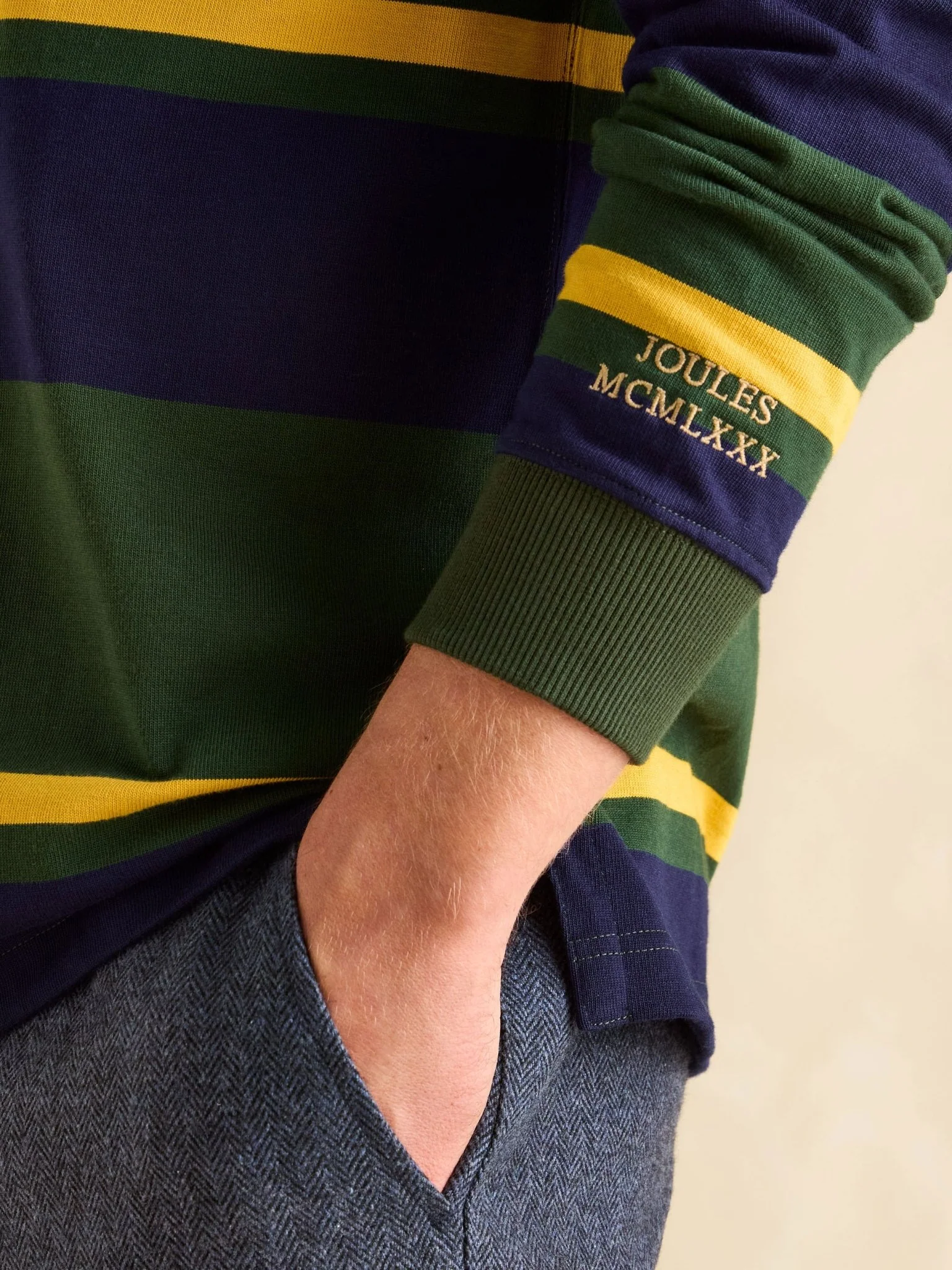 Joules - Joules Mens Onside Rugby shirt / long sleeve Rugby shirt - Mens Shirt - Image 11
