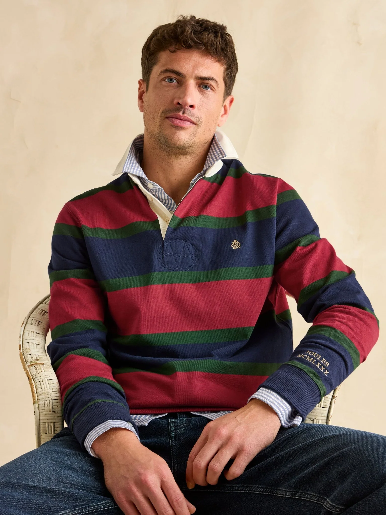 Joules - Joules Mens Onside Rugby shirt / long sleeve Rugby shirt - Mens Shirt - Image 14
