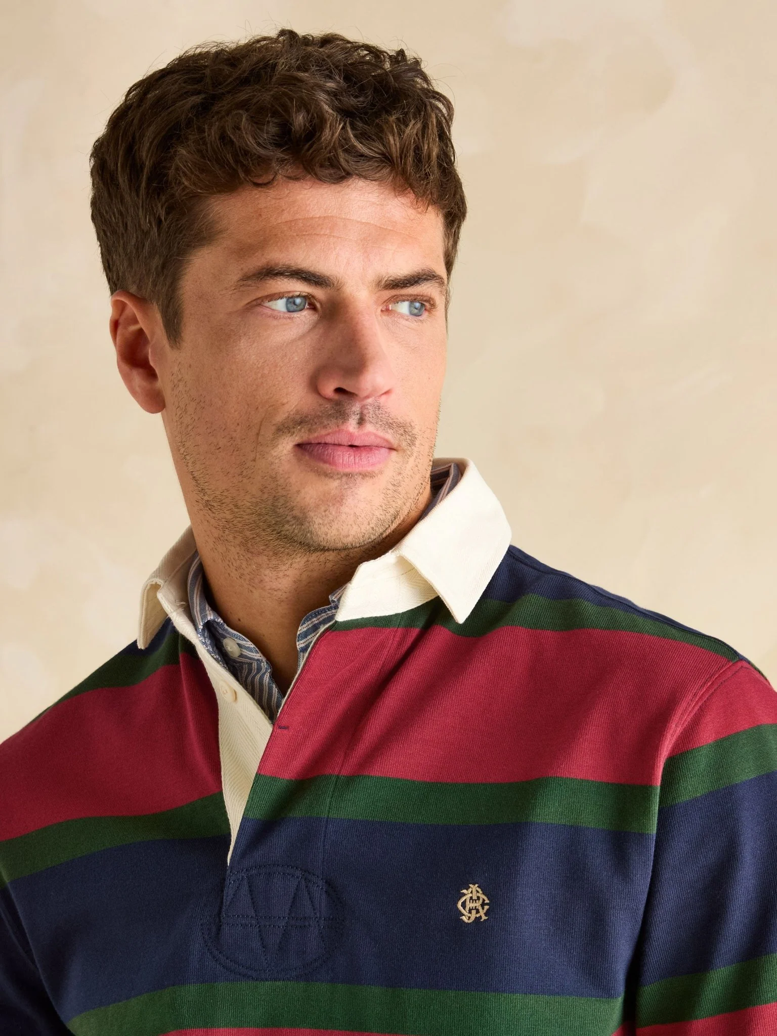 Joules - Joules Mens Onside Rugby shirt / long sleeve Rugby shirt - Mens Shirt - Image 6