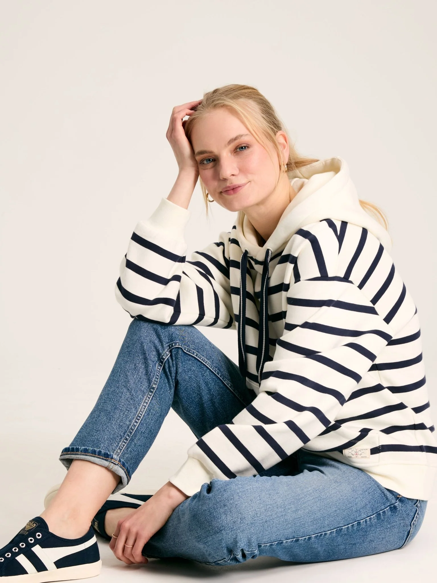 Joules - Joules Milbourne Striped Hoodie / Ladies Sweater & Jumper - Image 11