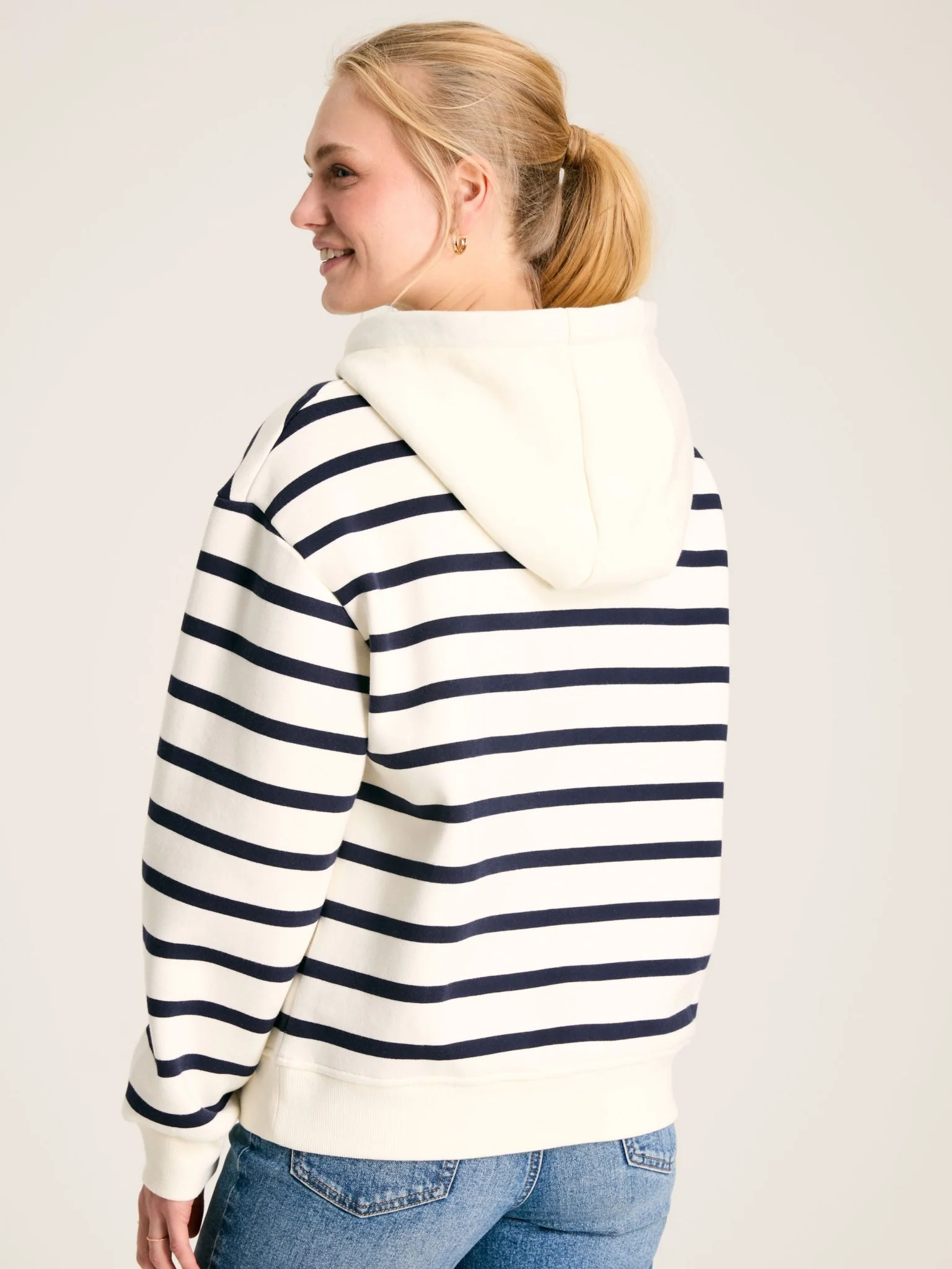 Joules - Joules Milbourne Striped Hoodie / Ladies Sweater & Jumper - Image 5