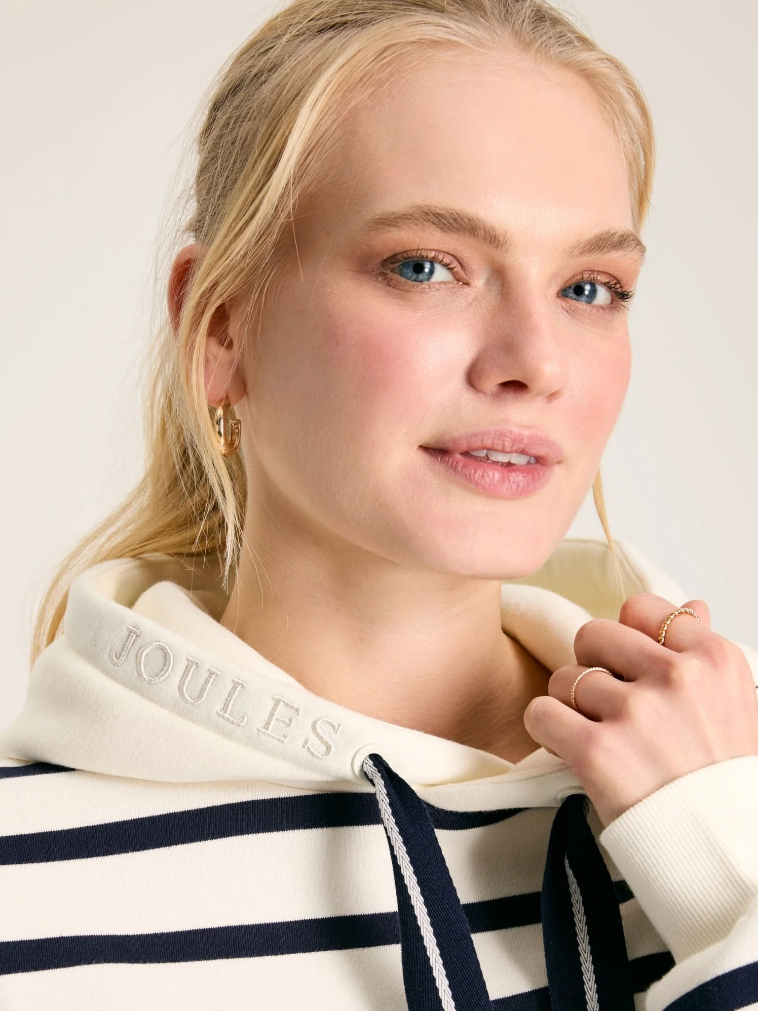 Joules - Joules Milbourne Striped Hoodie / Ladies Sweater & Jumper - Image 7