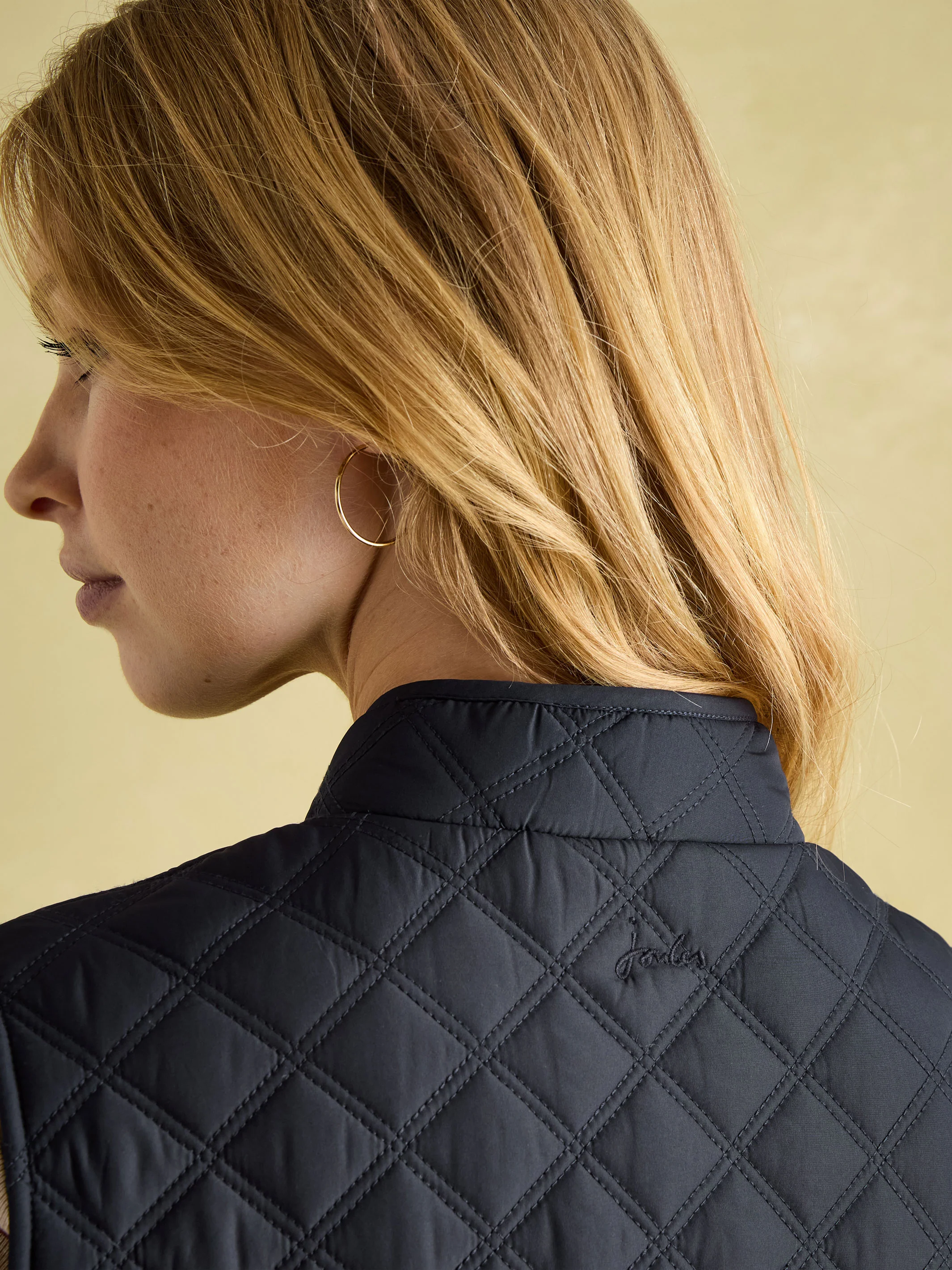 Joules - Joules Minx Showerproof Diamond Quilted Gilet ladies waistcoat / bodywarmer - Image 18