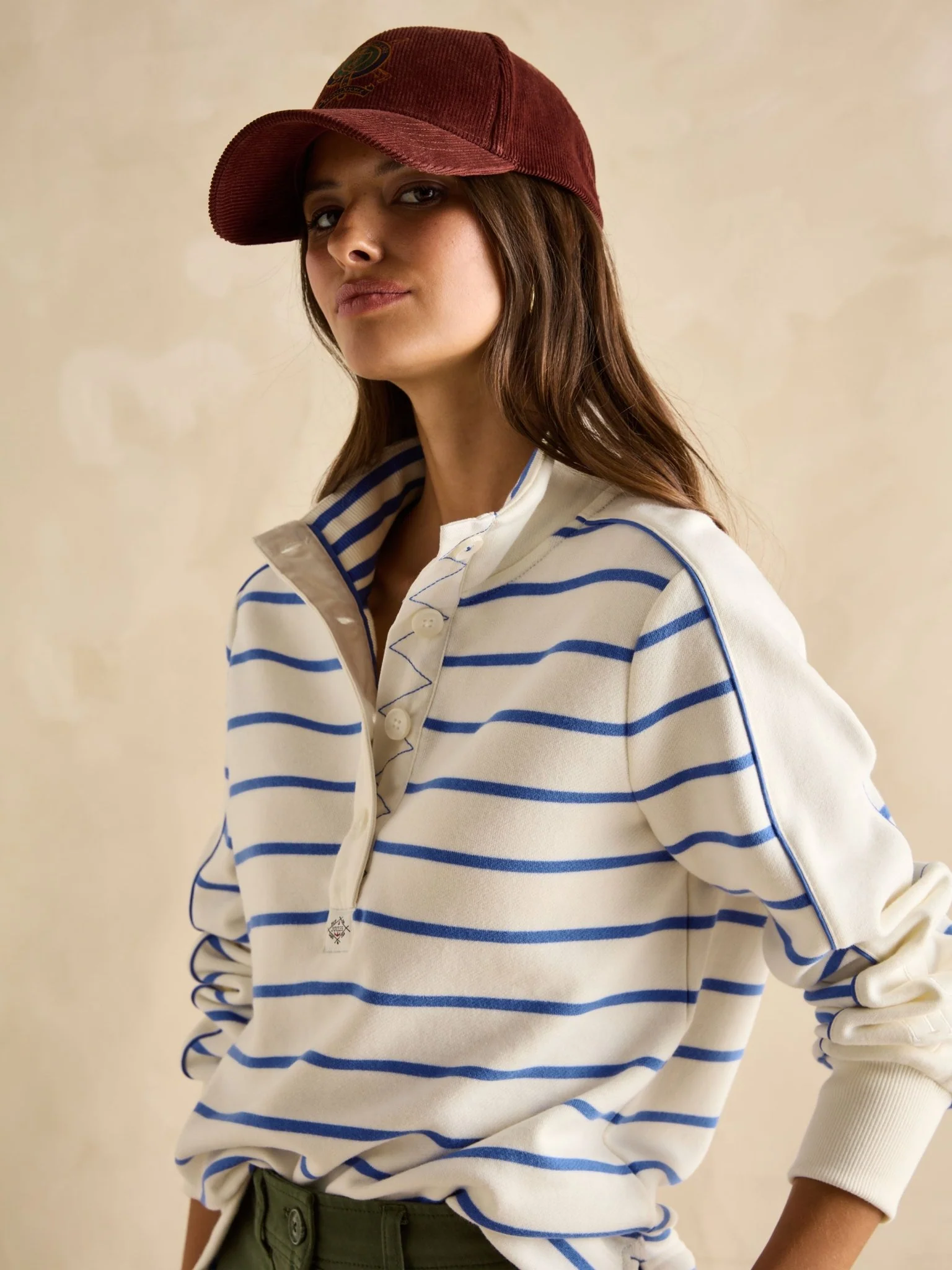 Joules - Joules Southwold Stripe ladies Sweatshirt / womens Sweater & Jumper - Image 11