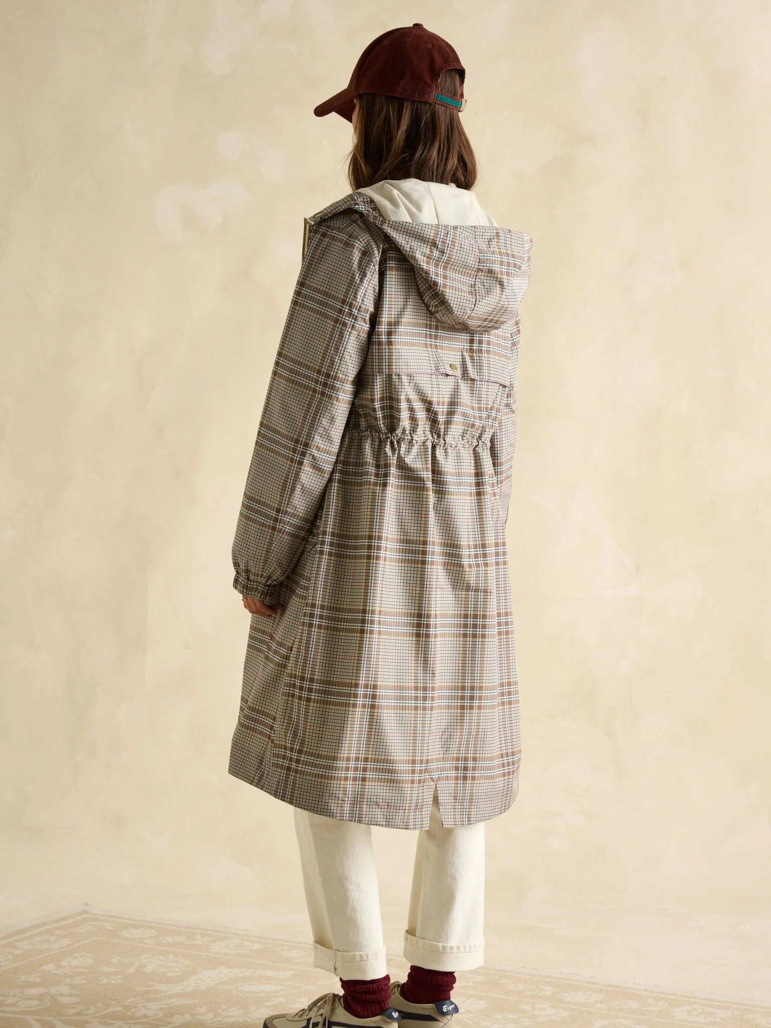 Joules Womens Holkham Waterproof Packable Raincoat With Hood - Ladies - Image 20