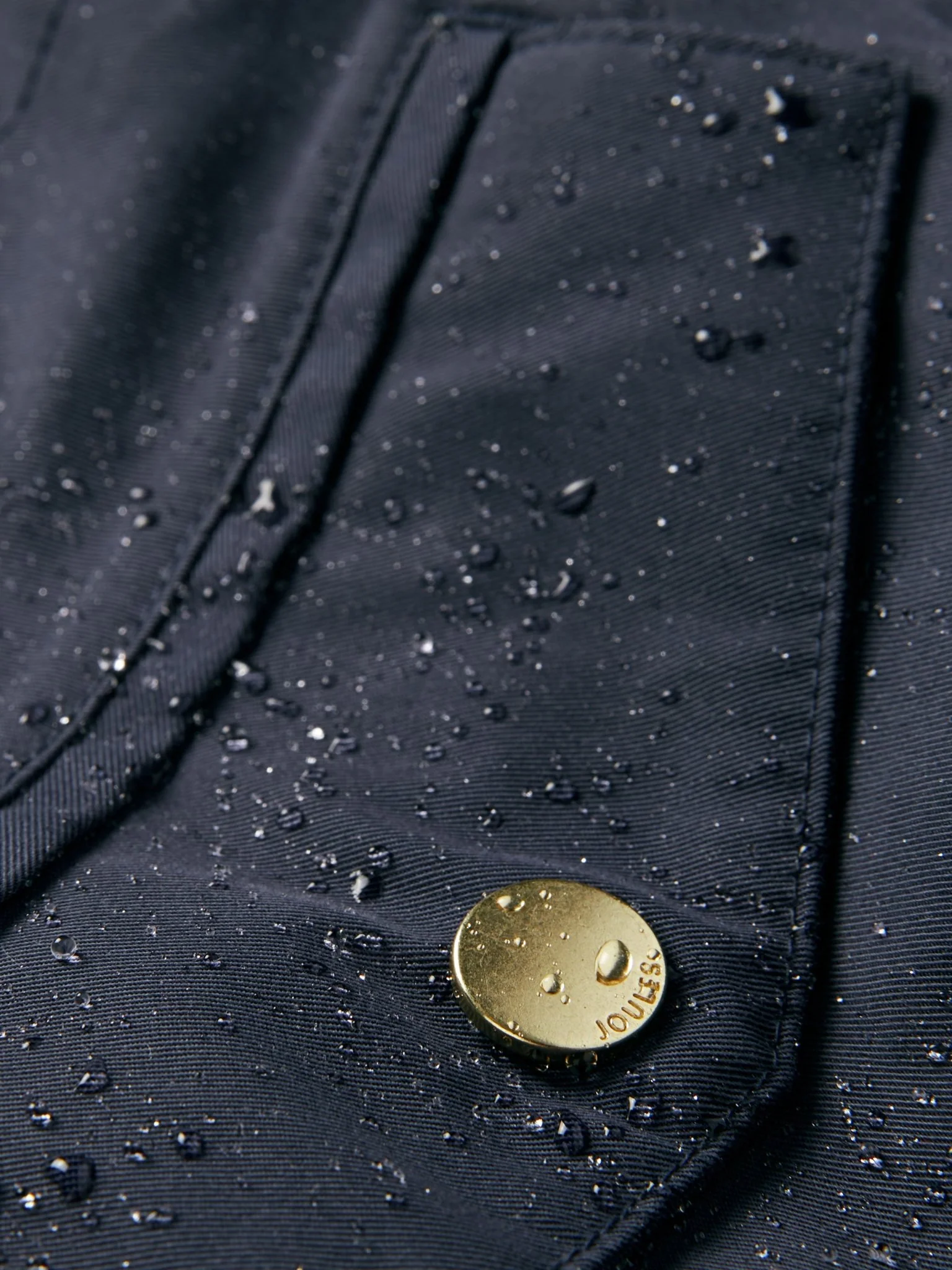 Joules - Joules Womens Portwell Waterproof Raincoat With Hood - Ladies - Image 16