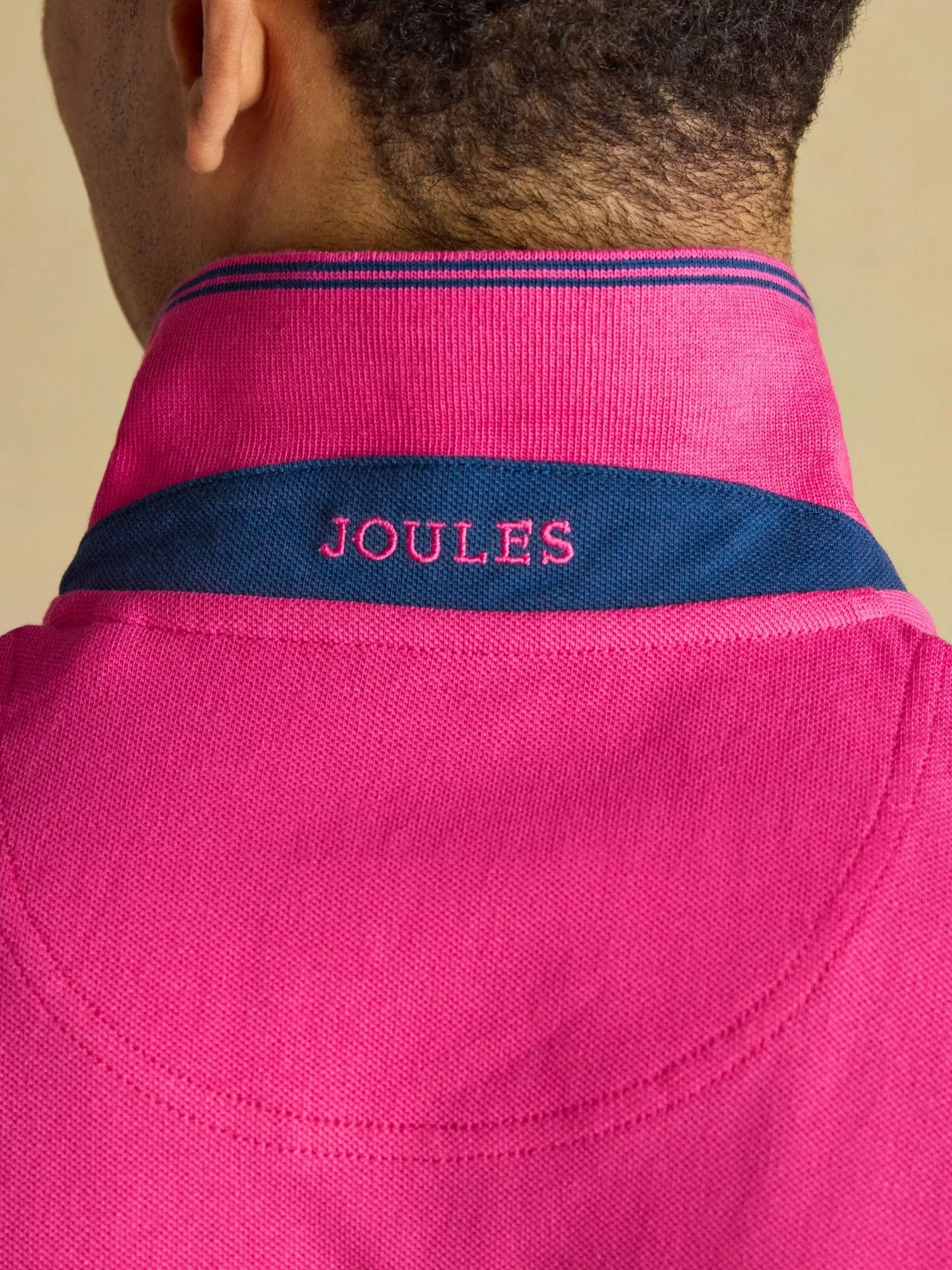 Joules Woody Cotton Pique Polo Shirt / Mens Polo Shirt - Image 11