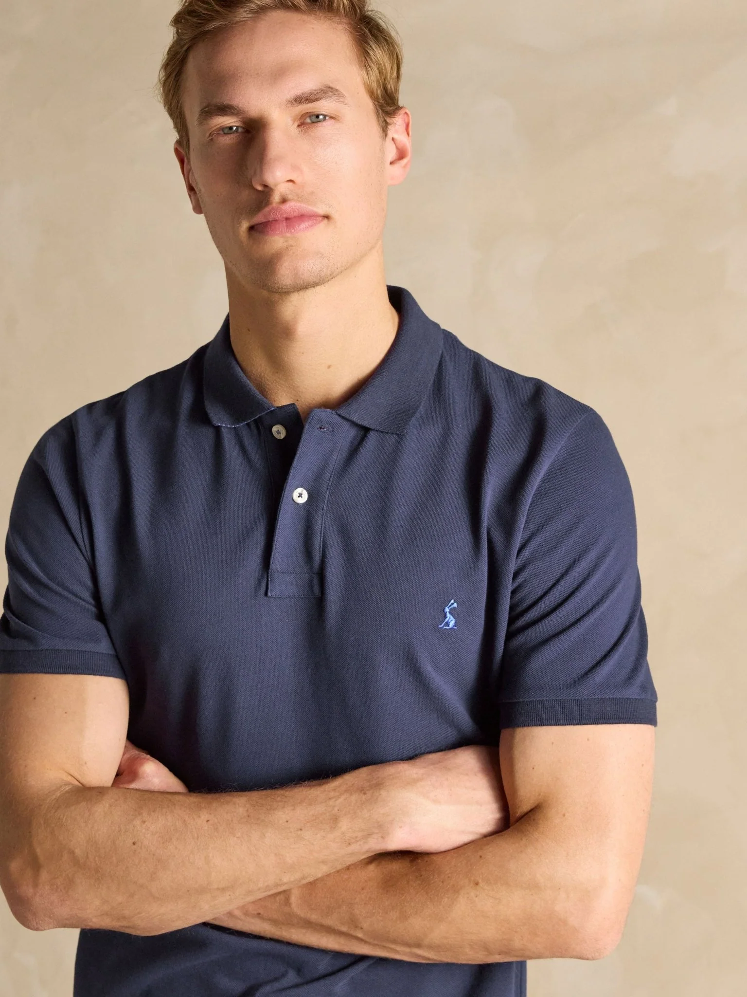 Joules Woody Cotton Pique Polo Shirt / Mens Polo Shirt - Image 9