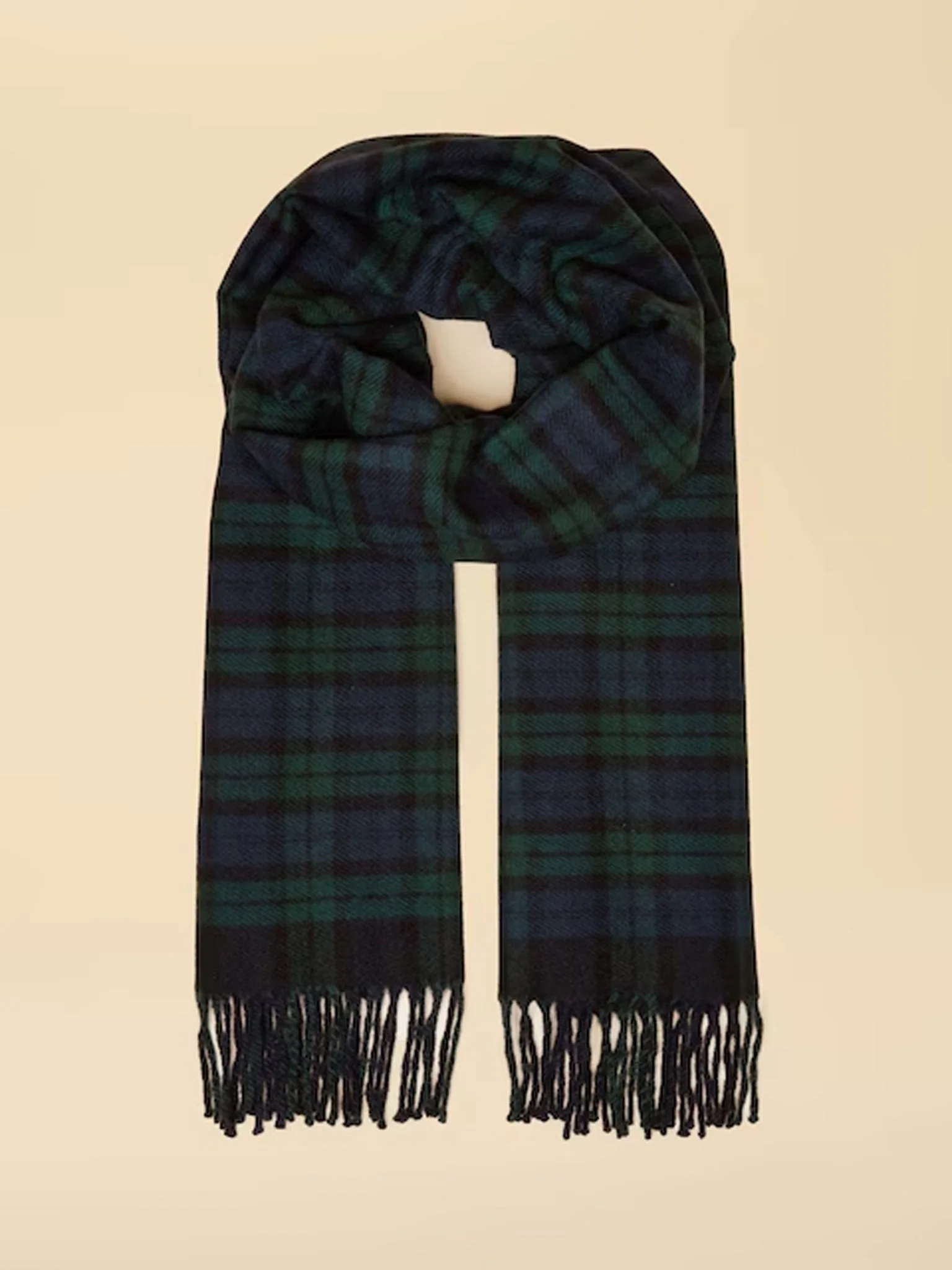 Joules Langtree Ladies Scarf Check / Tartan - Machine washable - Image 12
