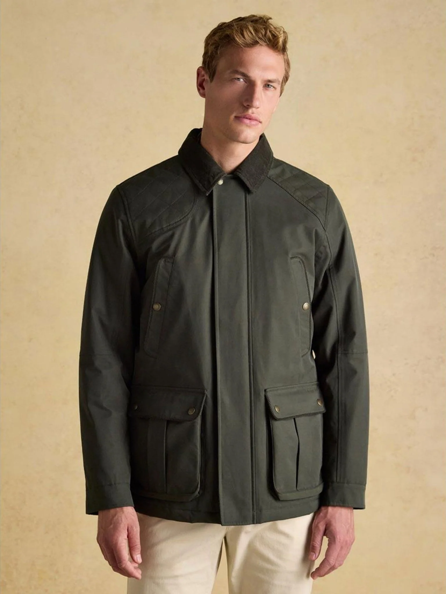 Joules Mens Farleigh Waterproof Country Coat / Mens Jacket - Image 3