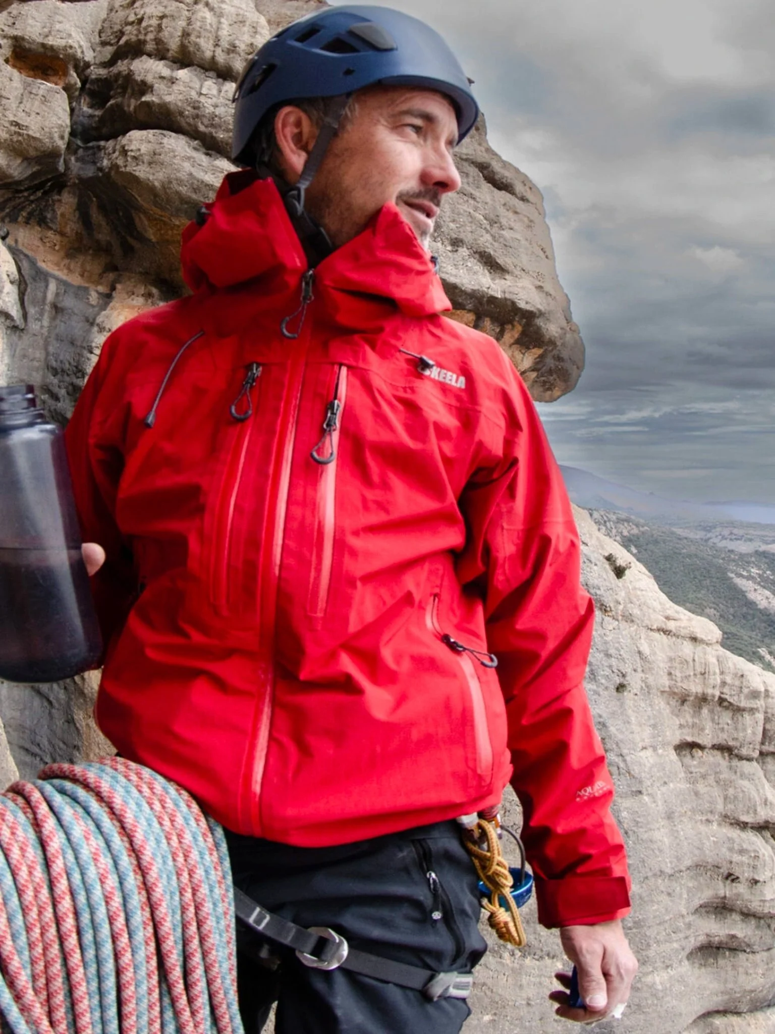 Keela Outdoors - Keela Pinnacle Mens Waterproof & Windproof, Breathable Jacket / coat with hood - Image 10