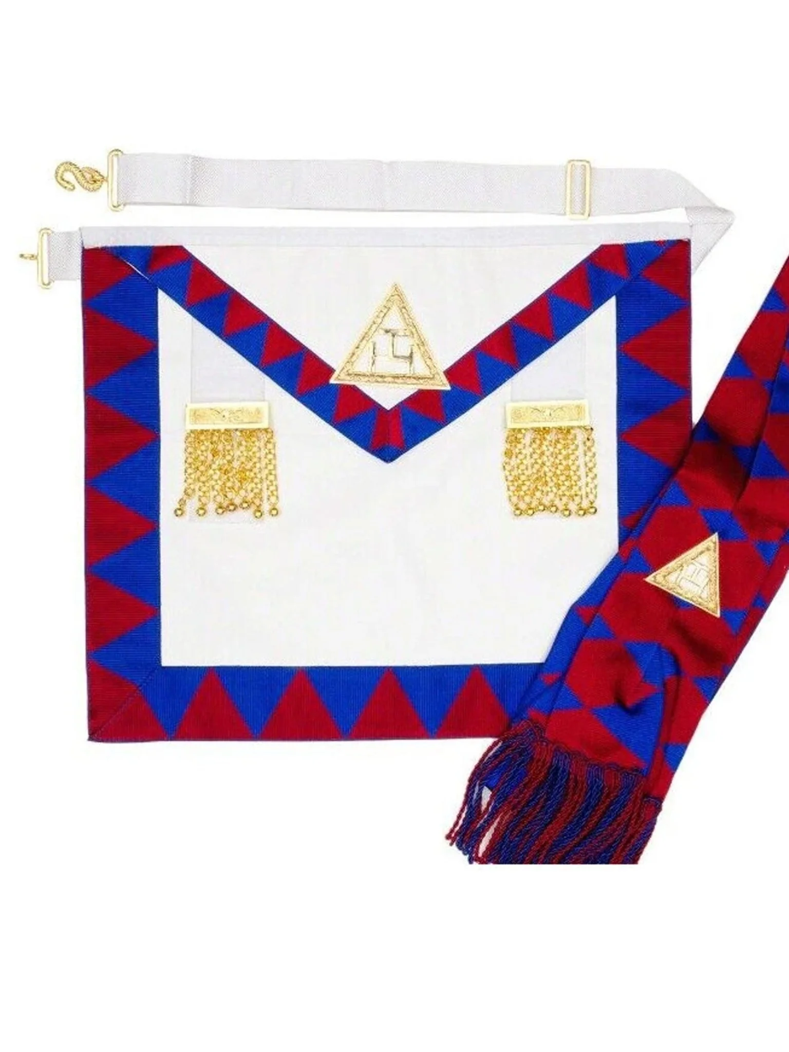 Masonic Regalia UK Royal Arch Companion Apron & Sash set / Chapter Apron - Masonic Men - Image 5