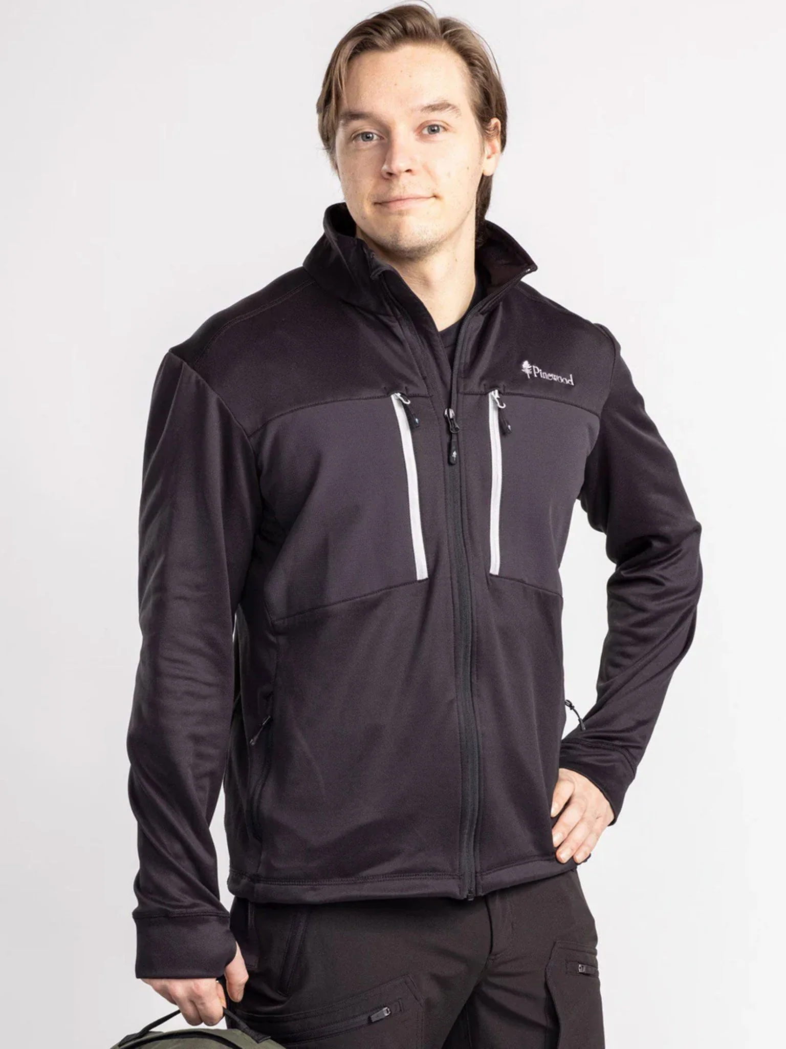 Pinewood - Abisko Power Fleece Jacket 4 way stretch Mens jacket - Image 2