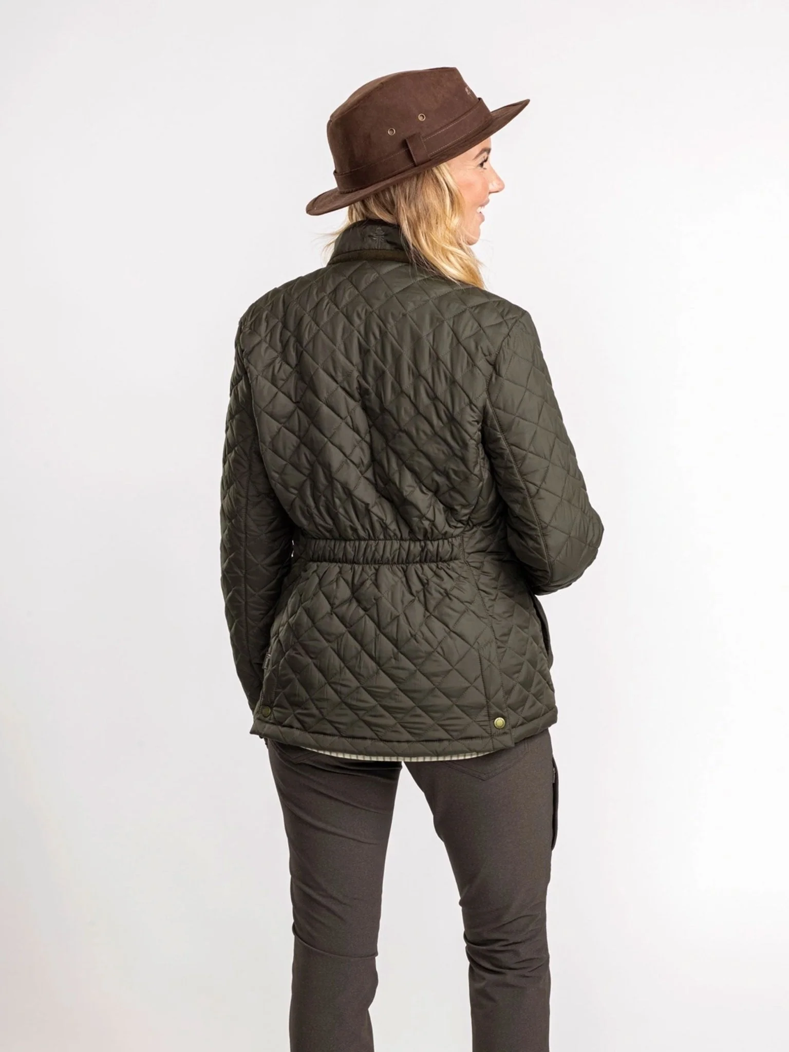 Pinewood - Pinewood Ladies Nydala Classic Quilted Jacket / Womens Coat - Image 4