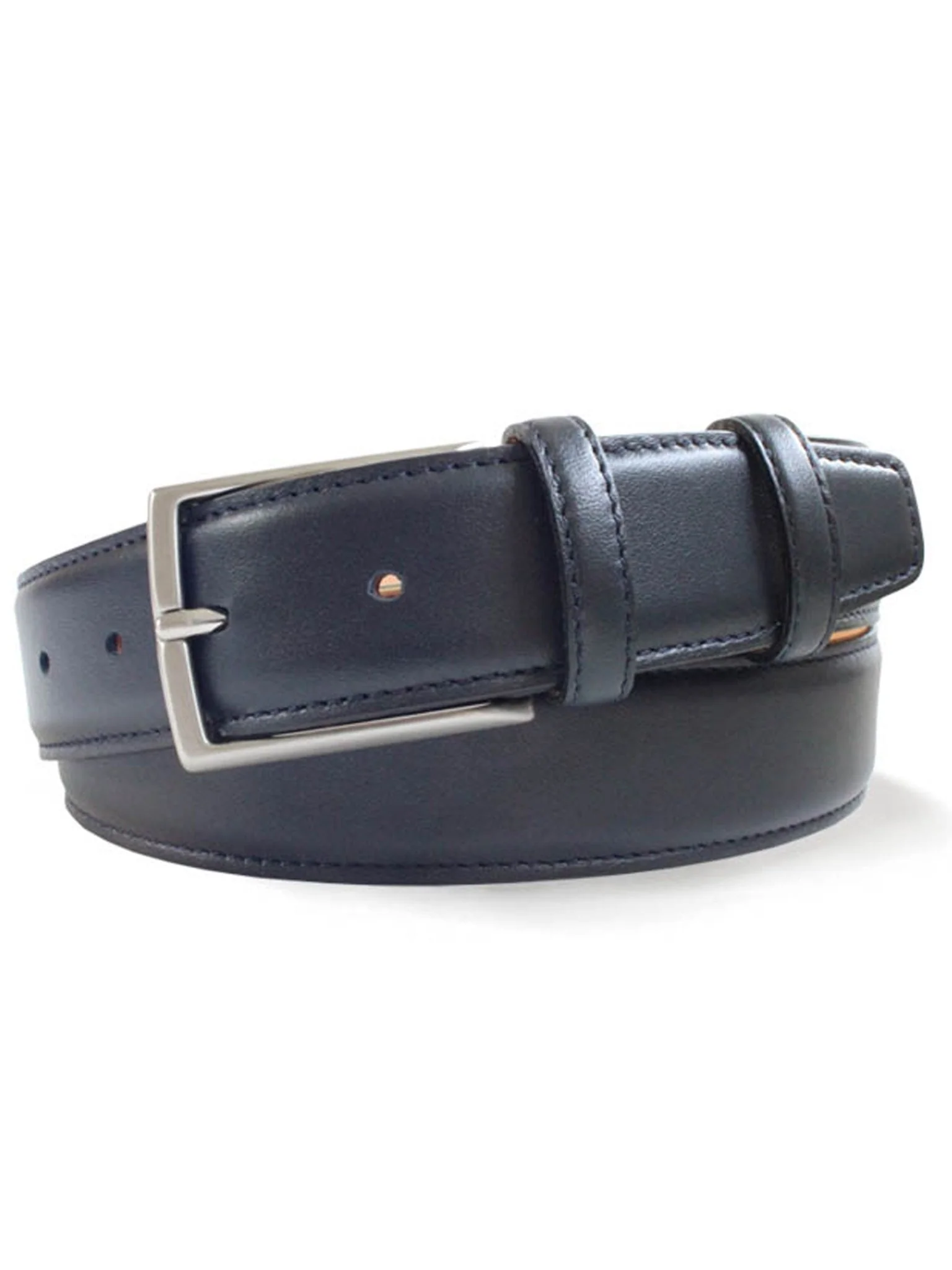 Robert Charles Belts 3751 Calfskin Leather Mens belt - 35mm leather width - Made in Italy - Image 8